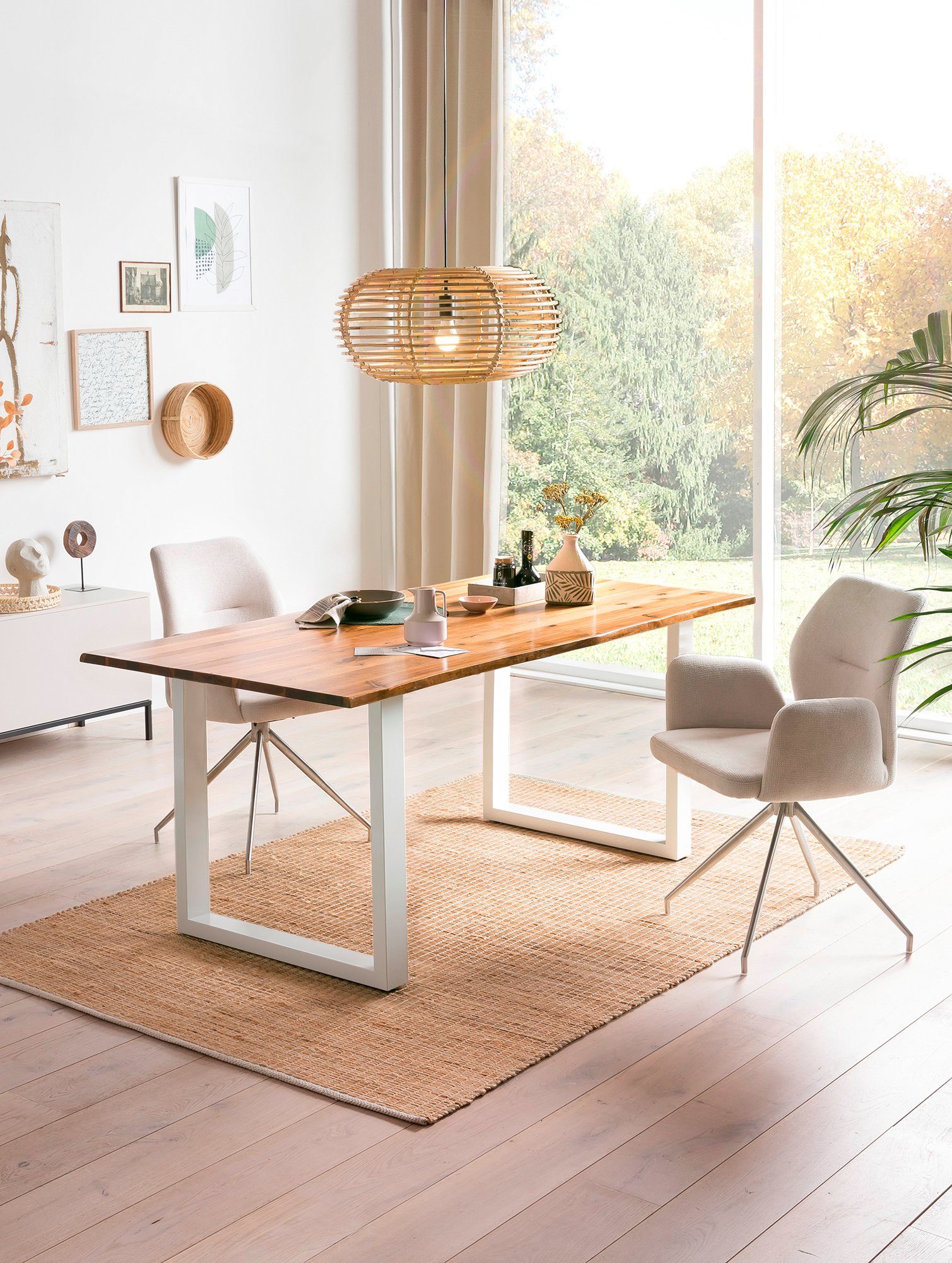 SalesFever Tafel met hout