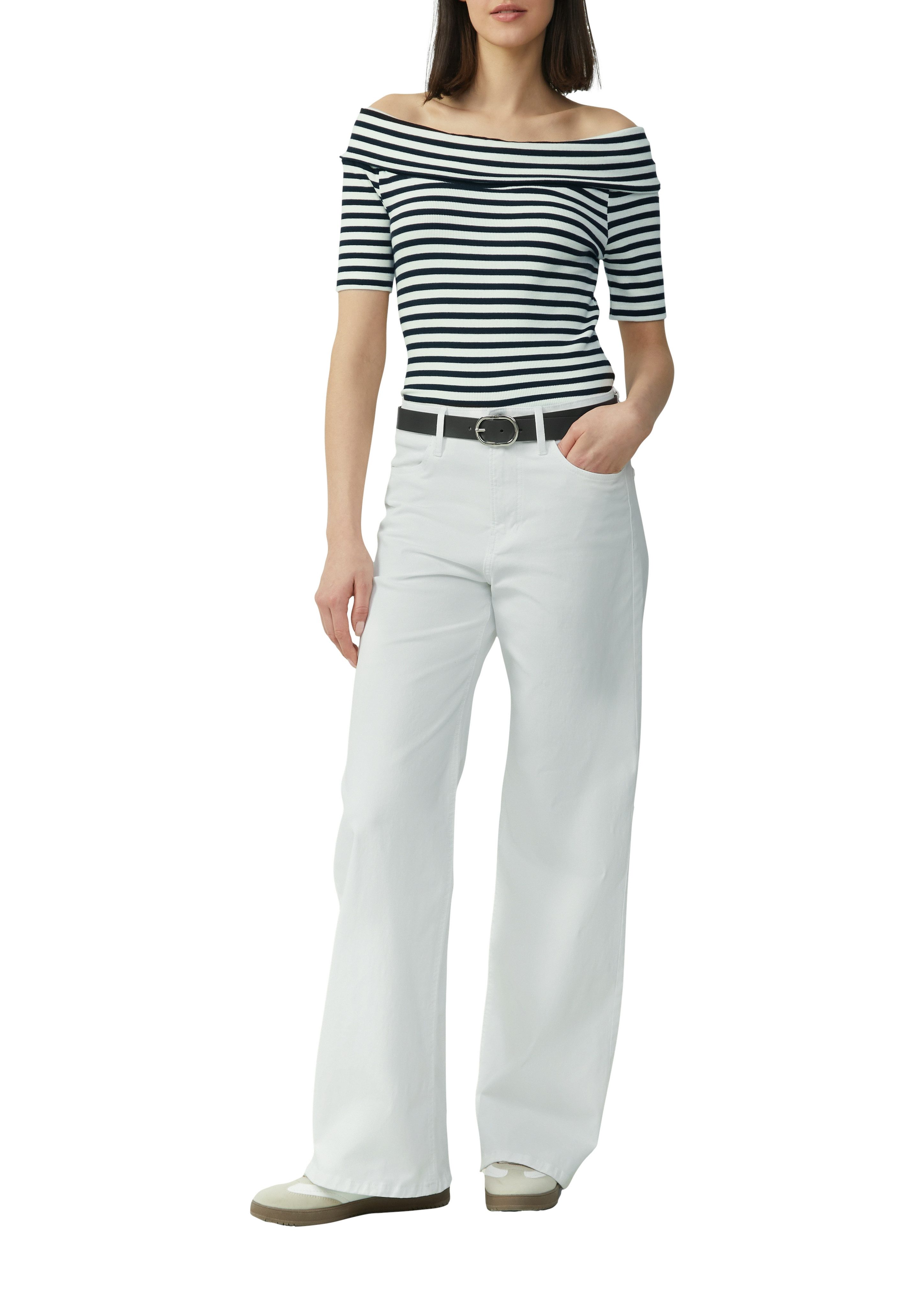s.Oliver Wijde jeans Suri in de four-pocket stijl