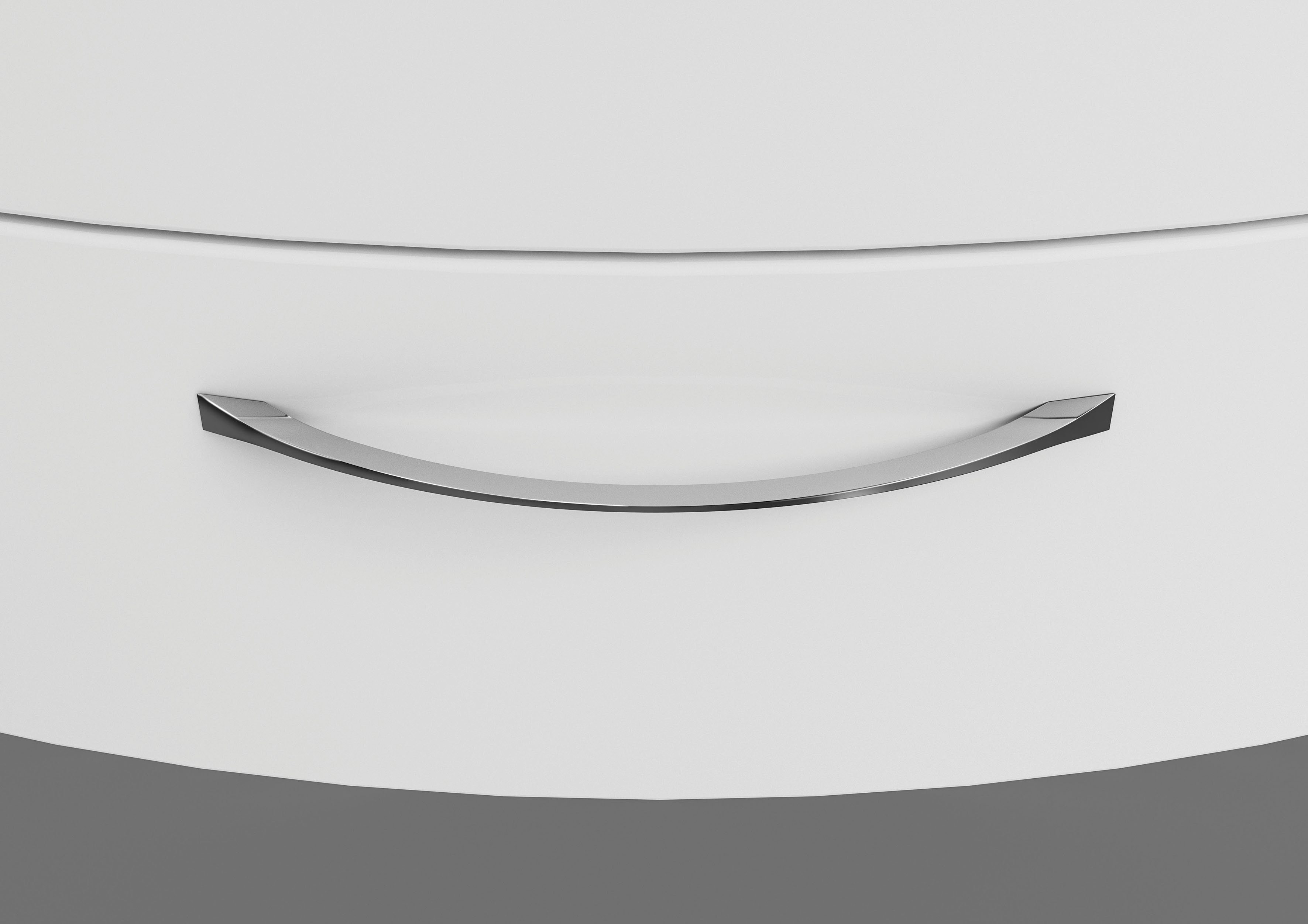 Saphir Badkamerserie 6005 sprint keramiek-wastafelonderkast met led-spiegelkast, 122 cm breed Wastafelmeubel inclusief deurdemper, 3 deuren, 2 laden, wastafelonderkast set (2-delig)