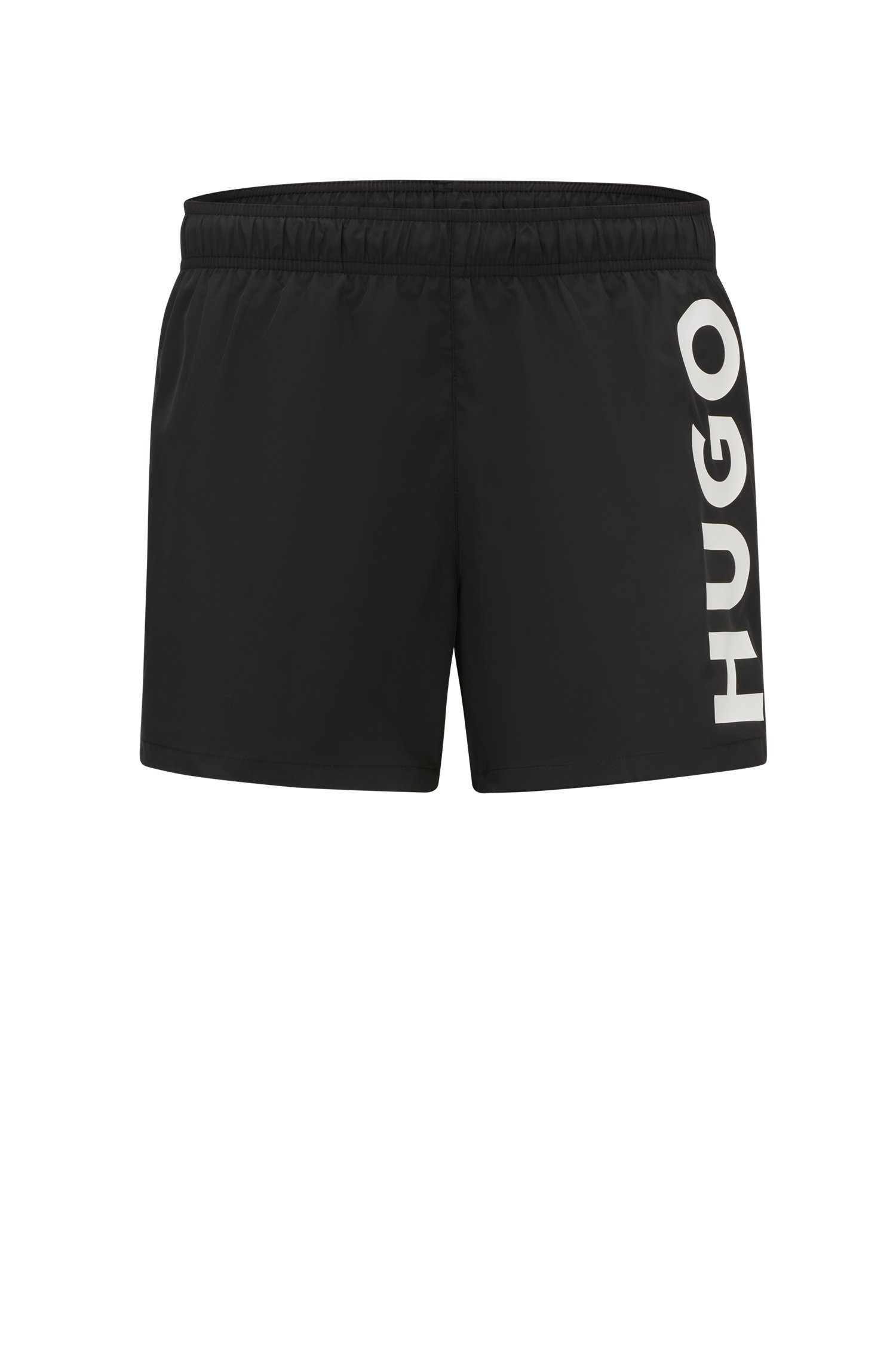 HUGO underwear Zwemshort ABAS zijwaarts met grote hugo logo-print