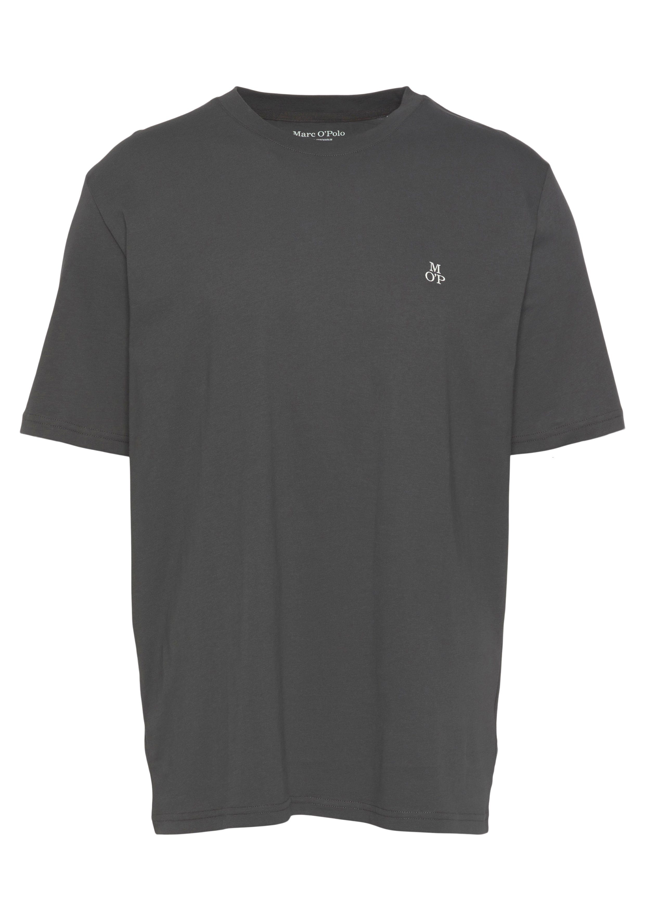 Marc O'Polo T-shirt Logo-T-shirt van bio-katoen