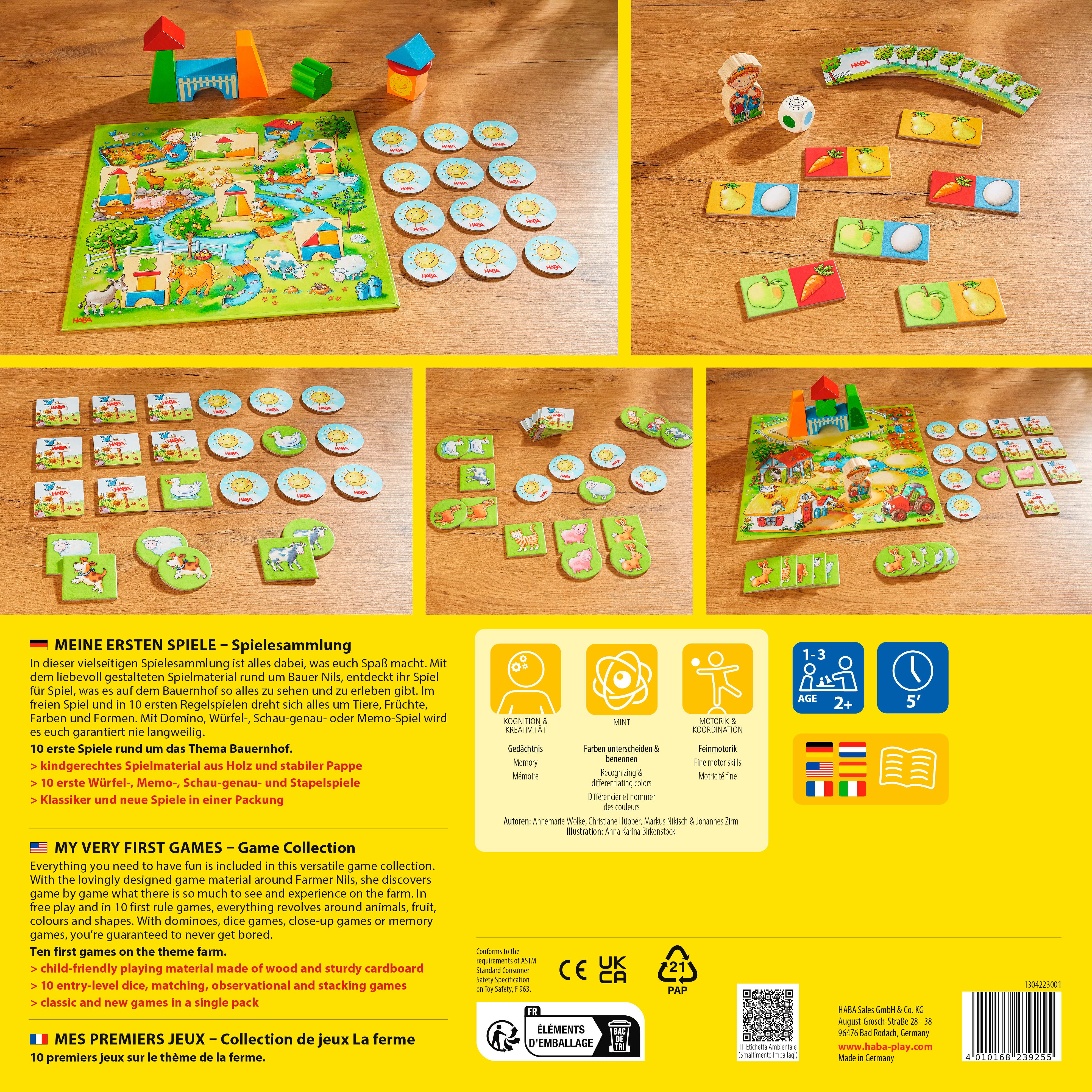 Haba Spel Mijn eerste spellen - Spellenset
