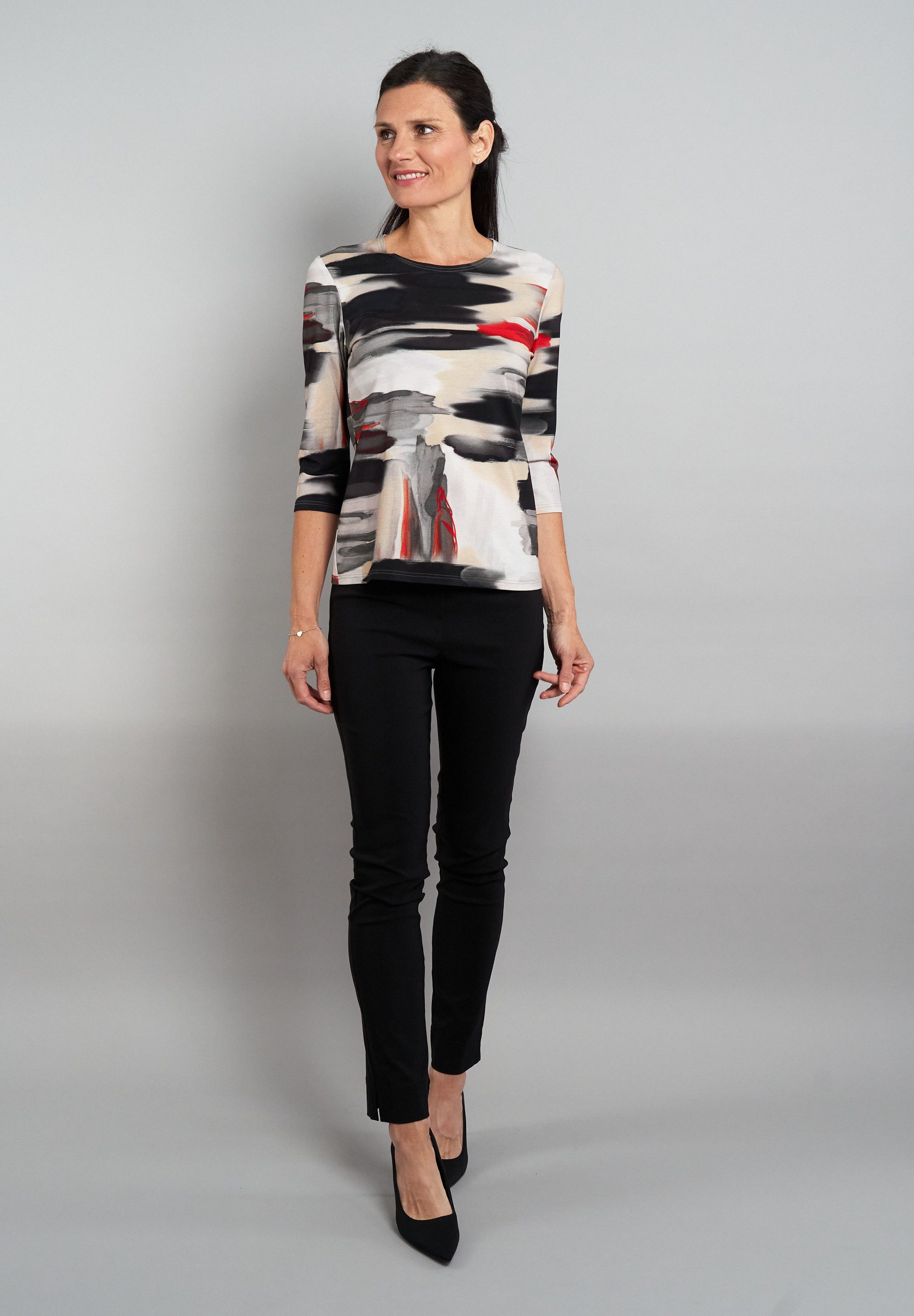 Seidel Moden Shirt met 3/4 mouwen