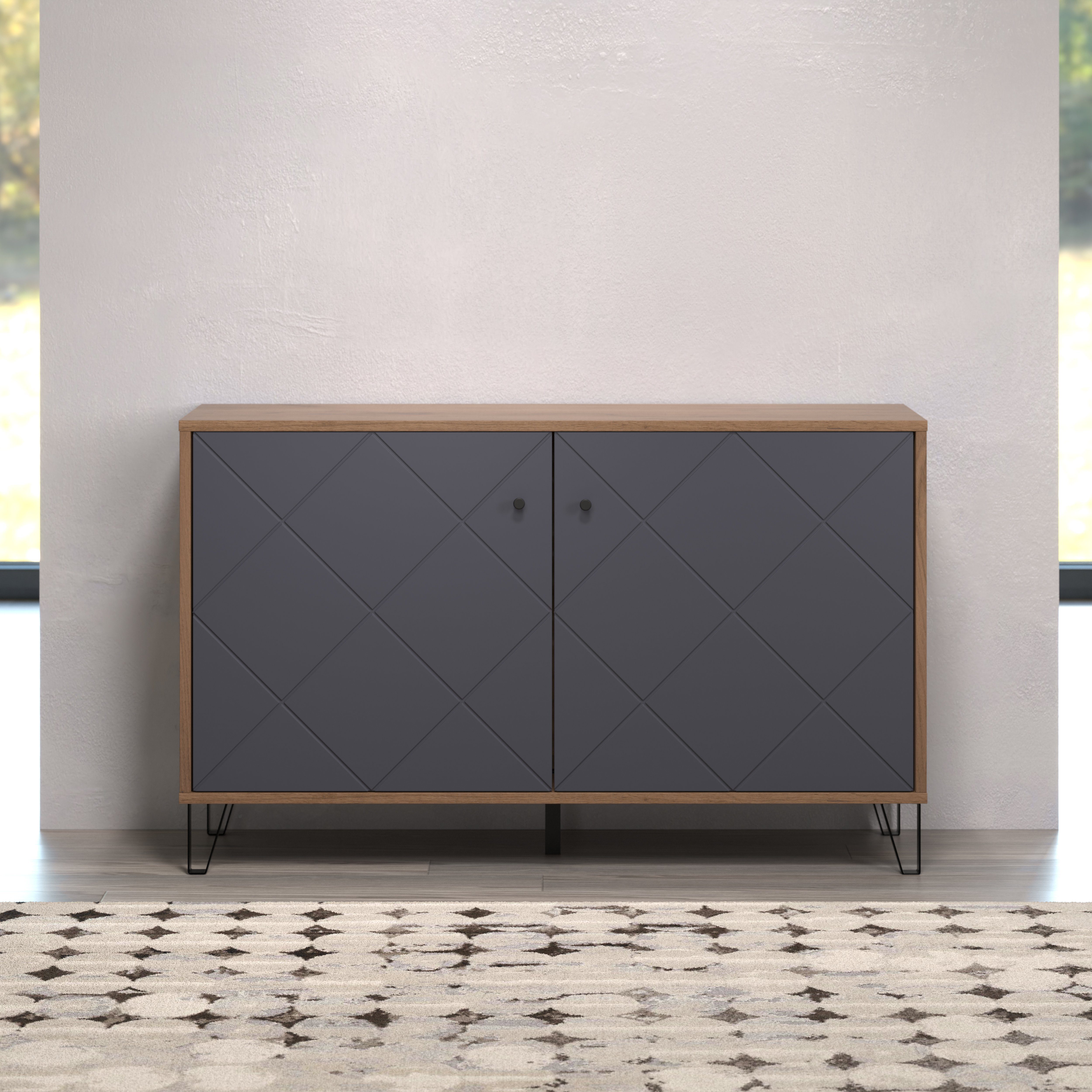 Places of Style Dressoir MOLVENO opvallend design met gestructureerde fronten, soft-closetechniek (1 stuk)