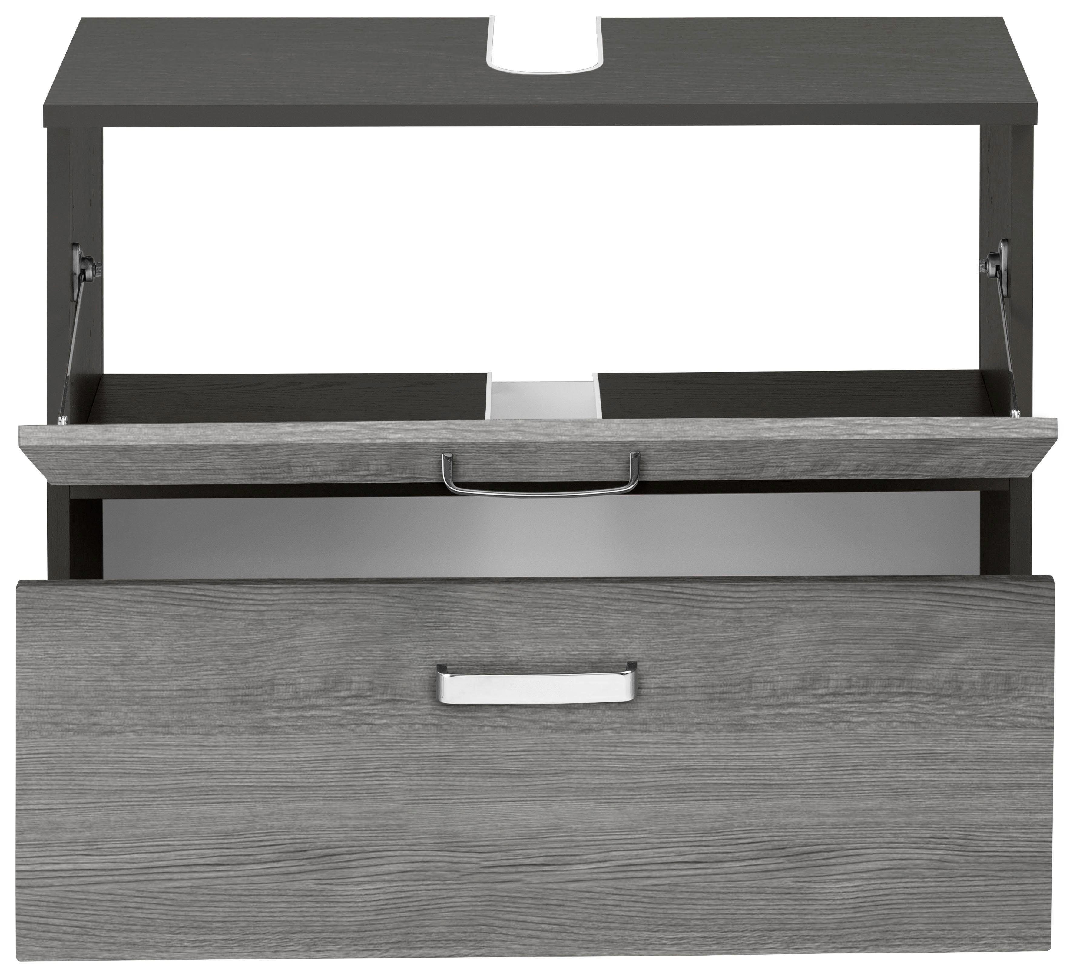 welltime Wastafelonderkast Ravenna Breedte 70 cm, deuren met demper