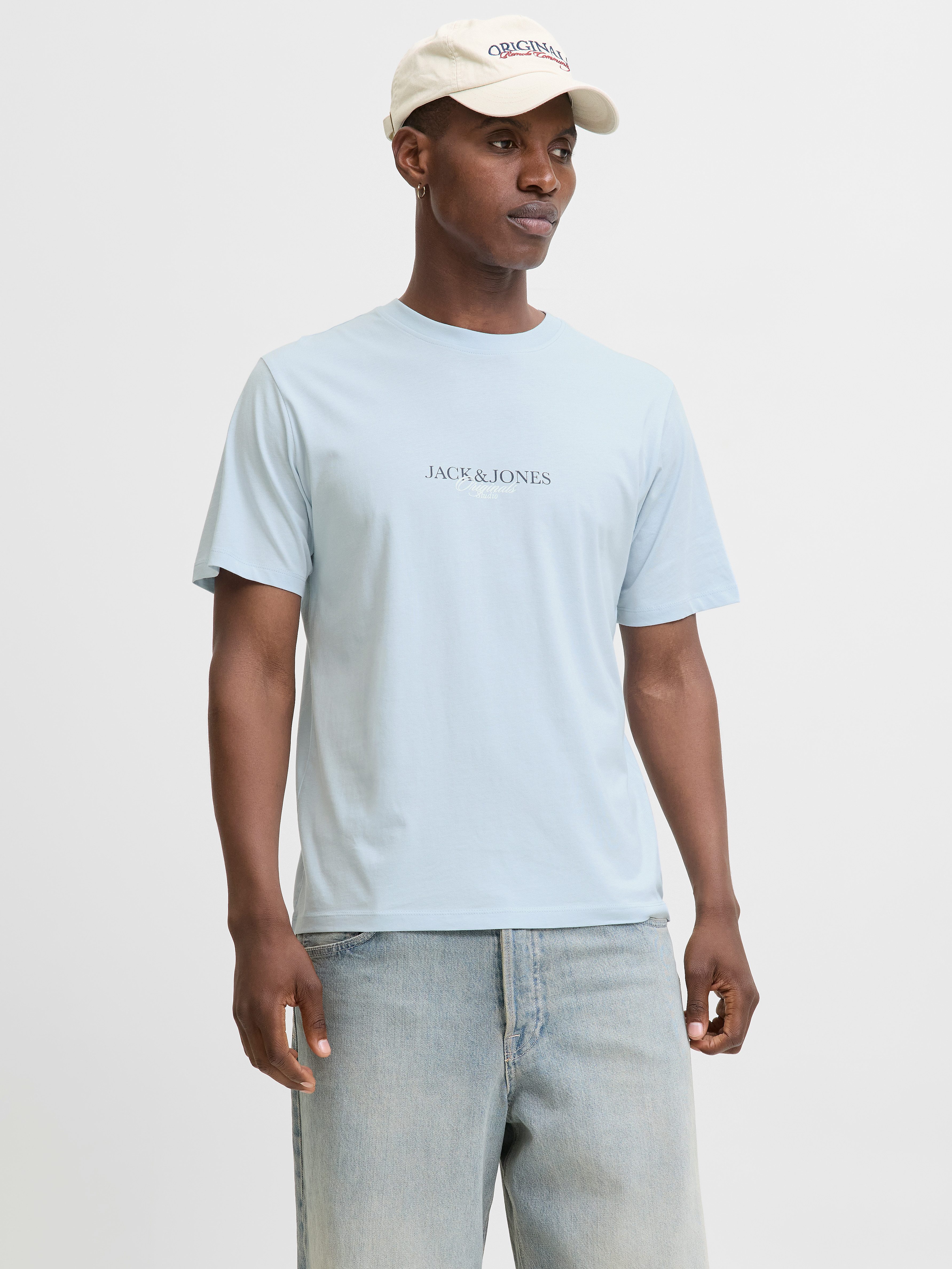 Jack & Jones Shirt met ronde hals JORBILLYBURG TEE SS CN 3PK MP FST (set, 3-delig)