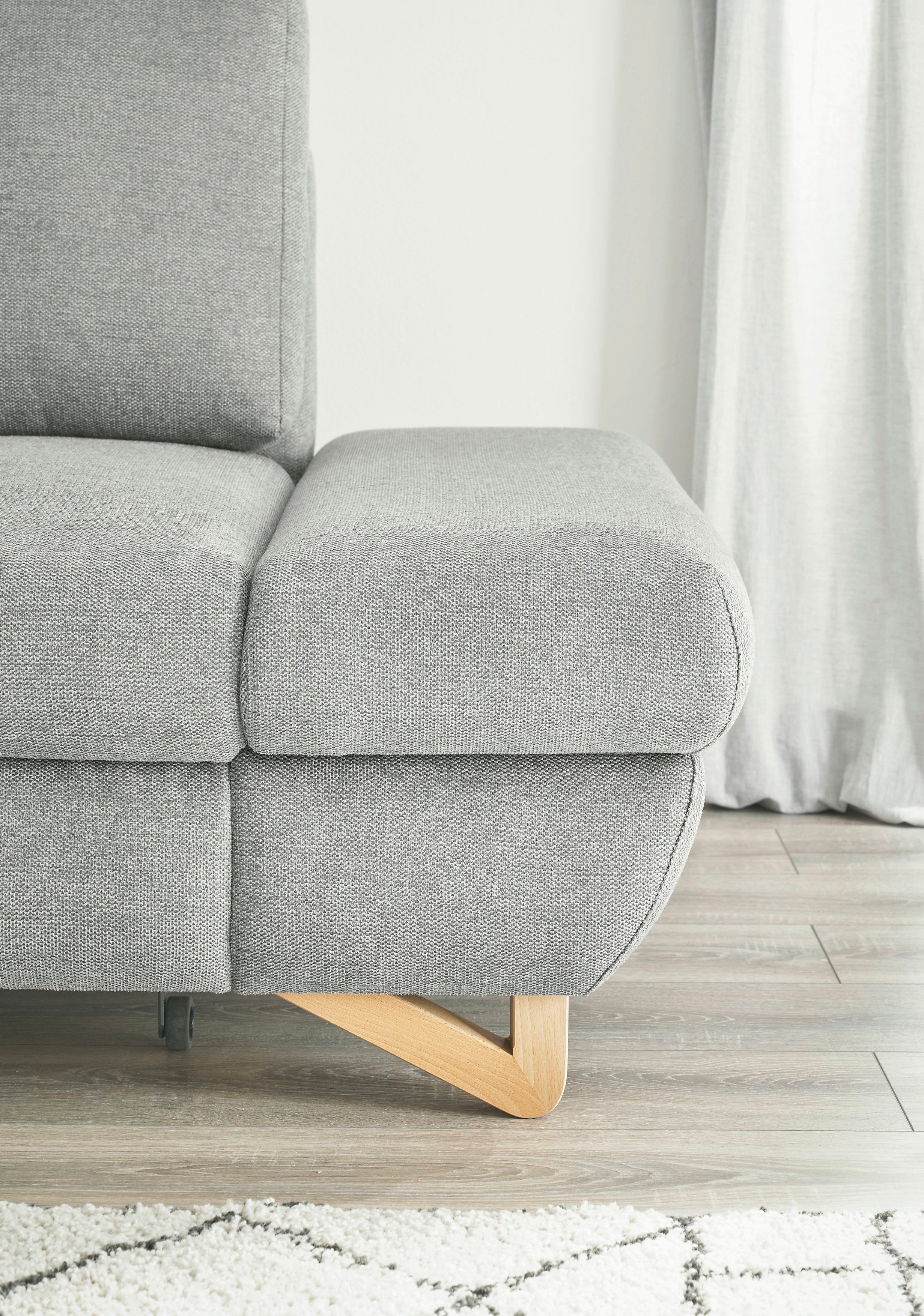 INOSIGN Slaapbank City/Giron comfortabele slaapbank (ligoppervlak 245 x 138 cm) en bedlade