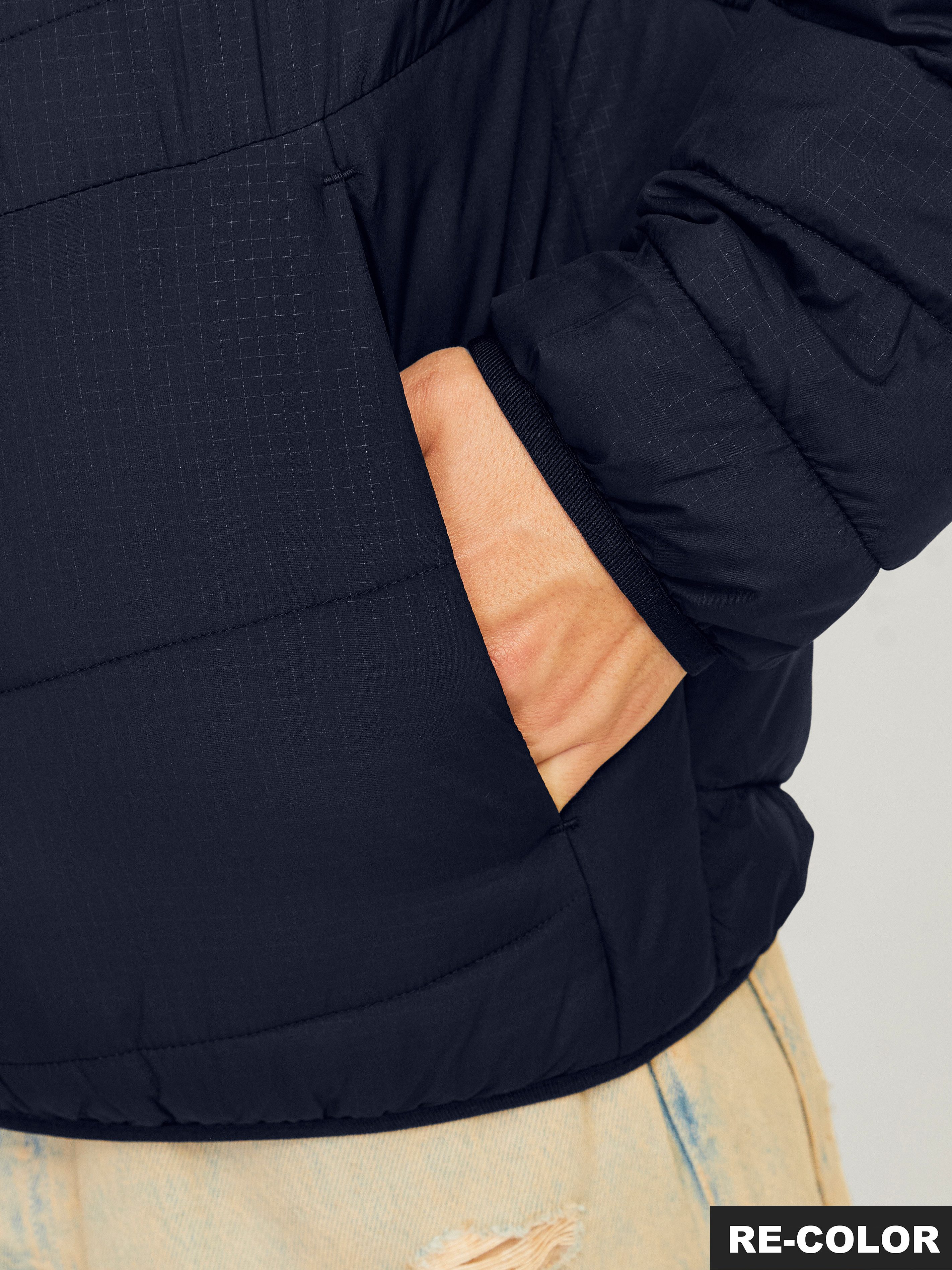 Jack & Jones Gewatteerde jas JJESTATE PACKABLE PUFFER COLLAR NOOS