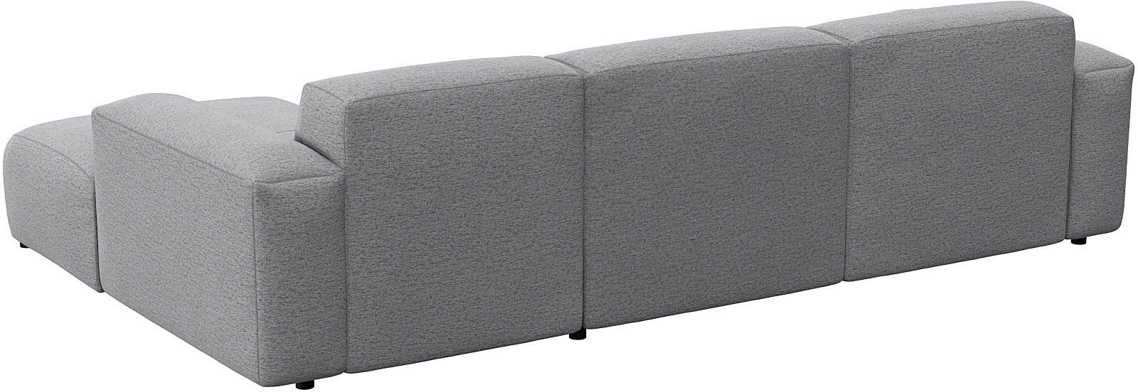 FLEXLUX Hoekbank Lucera comfortabel en comfortabel door hoogwaardige zitconstructie, L-vorm