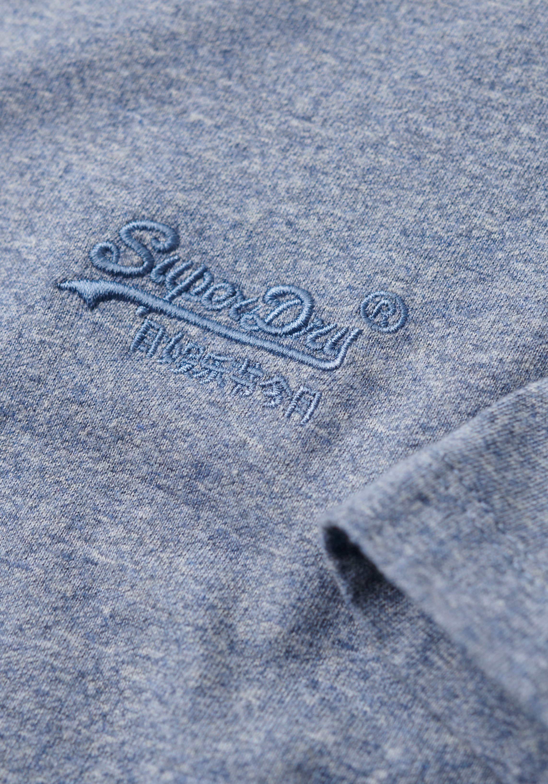 Superdry Shirt met ronde hals ESSENTIAL LOGO EMB TEE