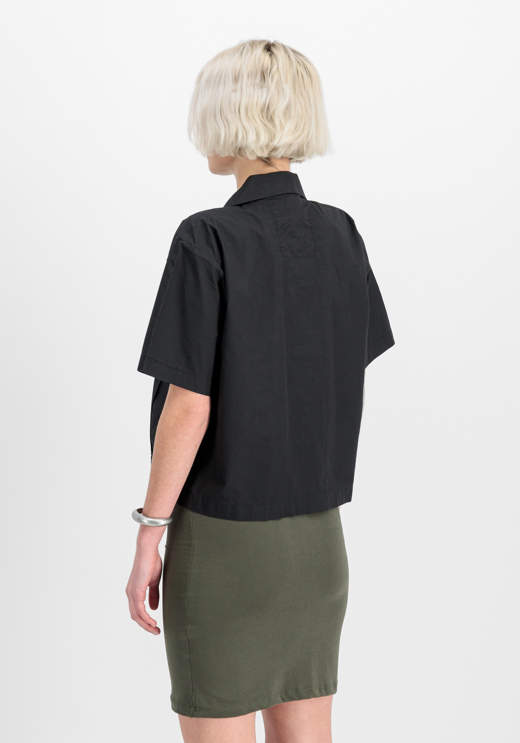 Alpha Industries Shirt met print Short Sleeve Cargo Shirt W