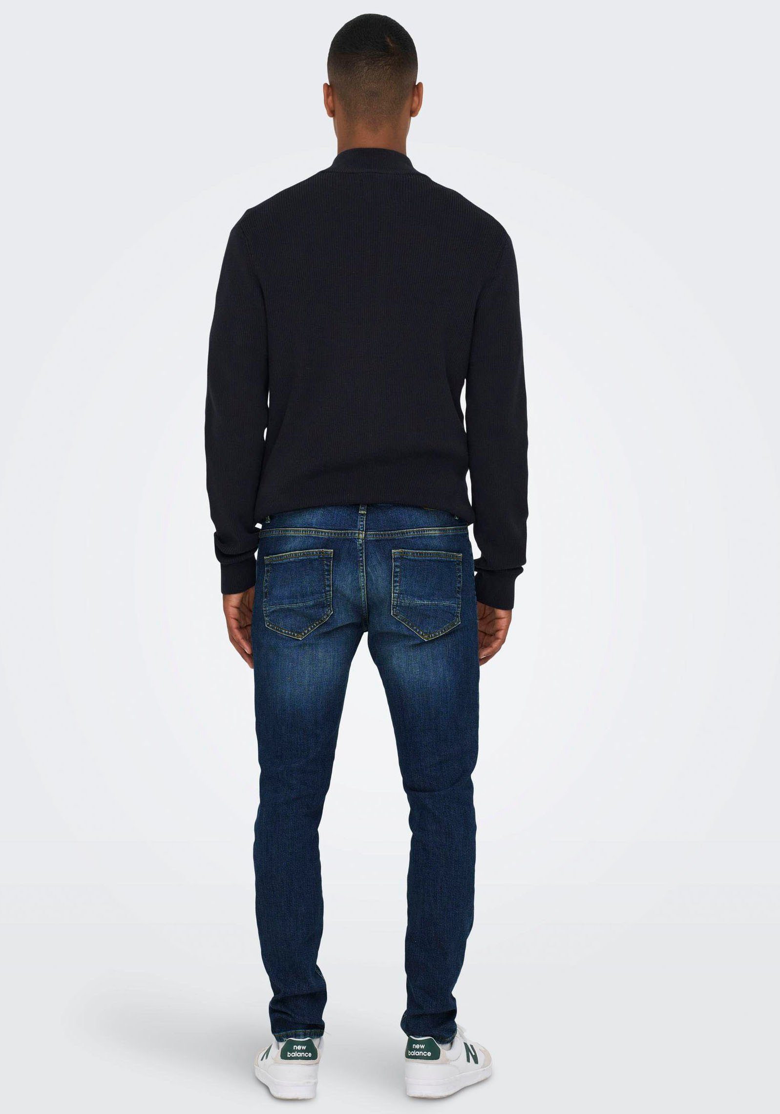 ONLY & SONS Slim fit jeans ONSLOOM SLIM D. BLUE 7777 DNM JEANS OT