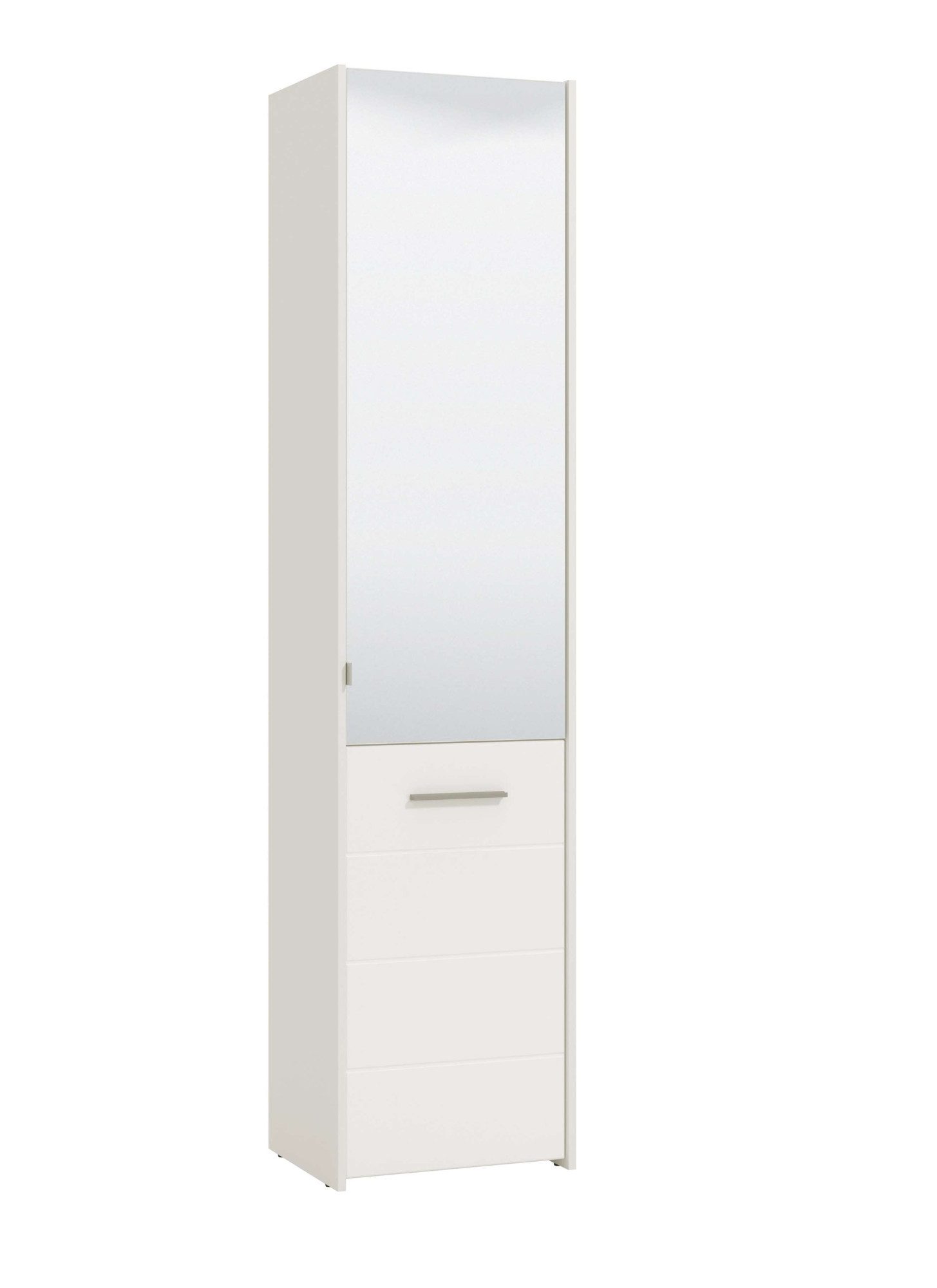 INOSIGN Schoenenkast Menorca schoenenkast, opslagkast, schoenenrek, breedte 47 cm met twee deuren, in moderne en elegante kleuren, met een spiegel