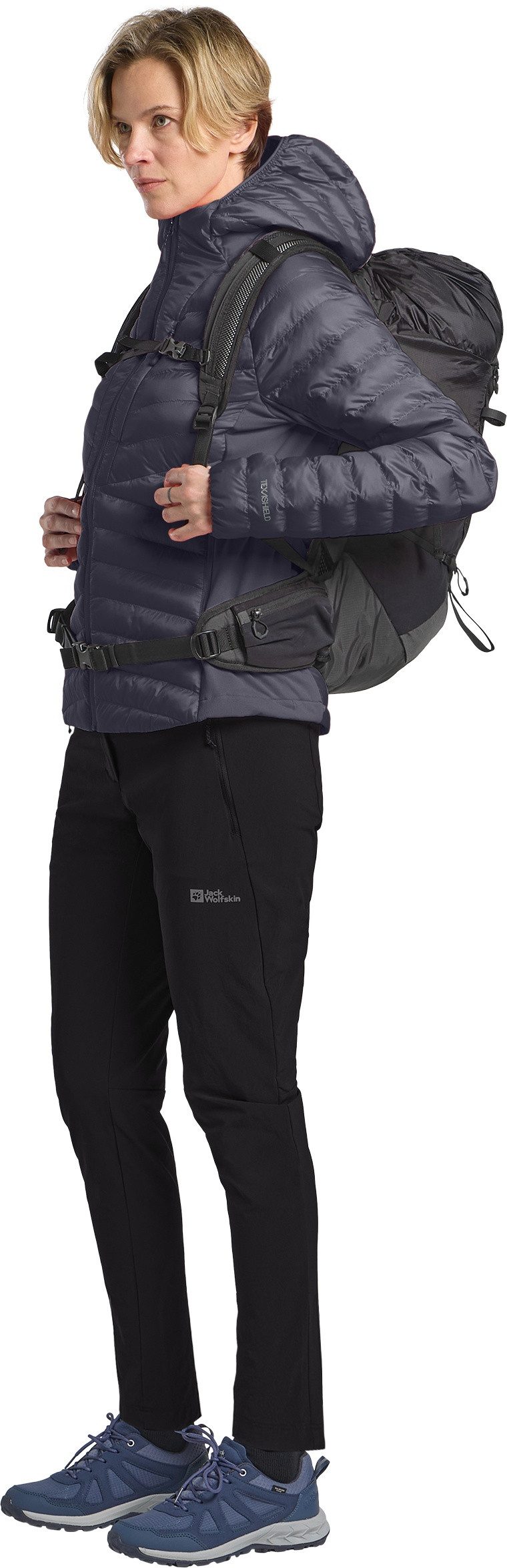 Jack Wolfskin Functioneel jack ROUTEBURN PRO INS JKT W