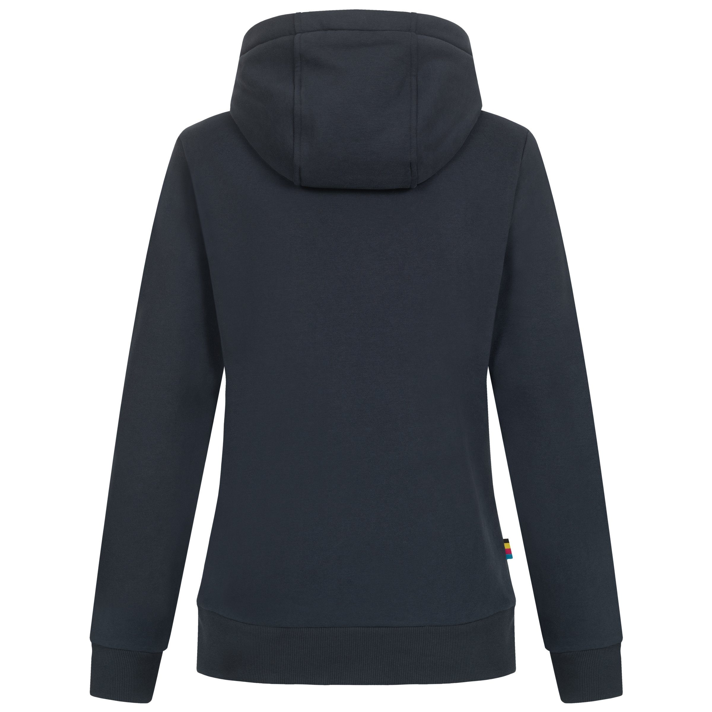 DEPROC Active Capuchonsweatvest FinjaCMYK II zachte fleecejack met kangoeroezak