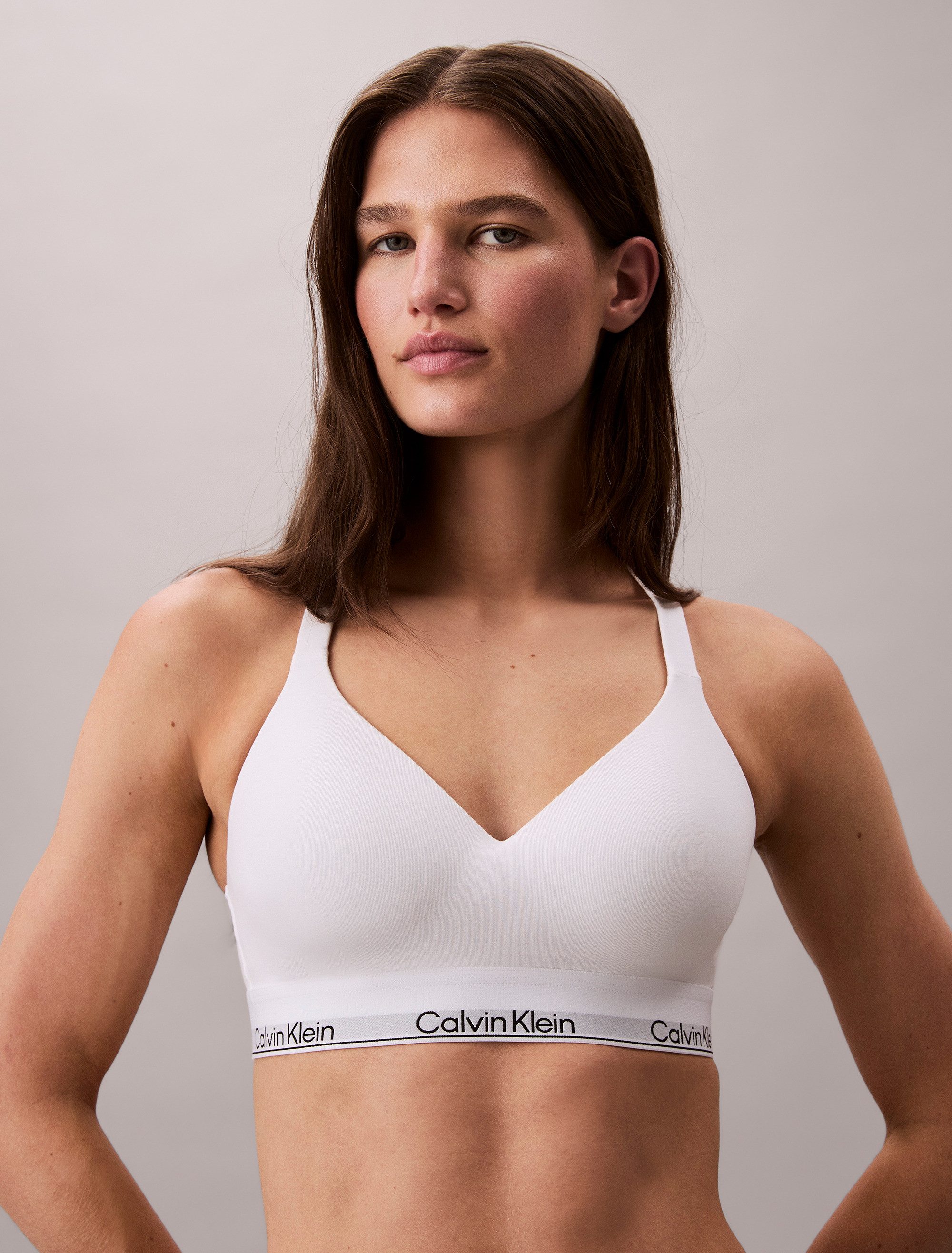 Calvin Klein Bralette LIFT BRALETTE met elastische logo-band