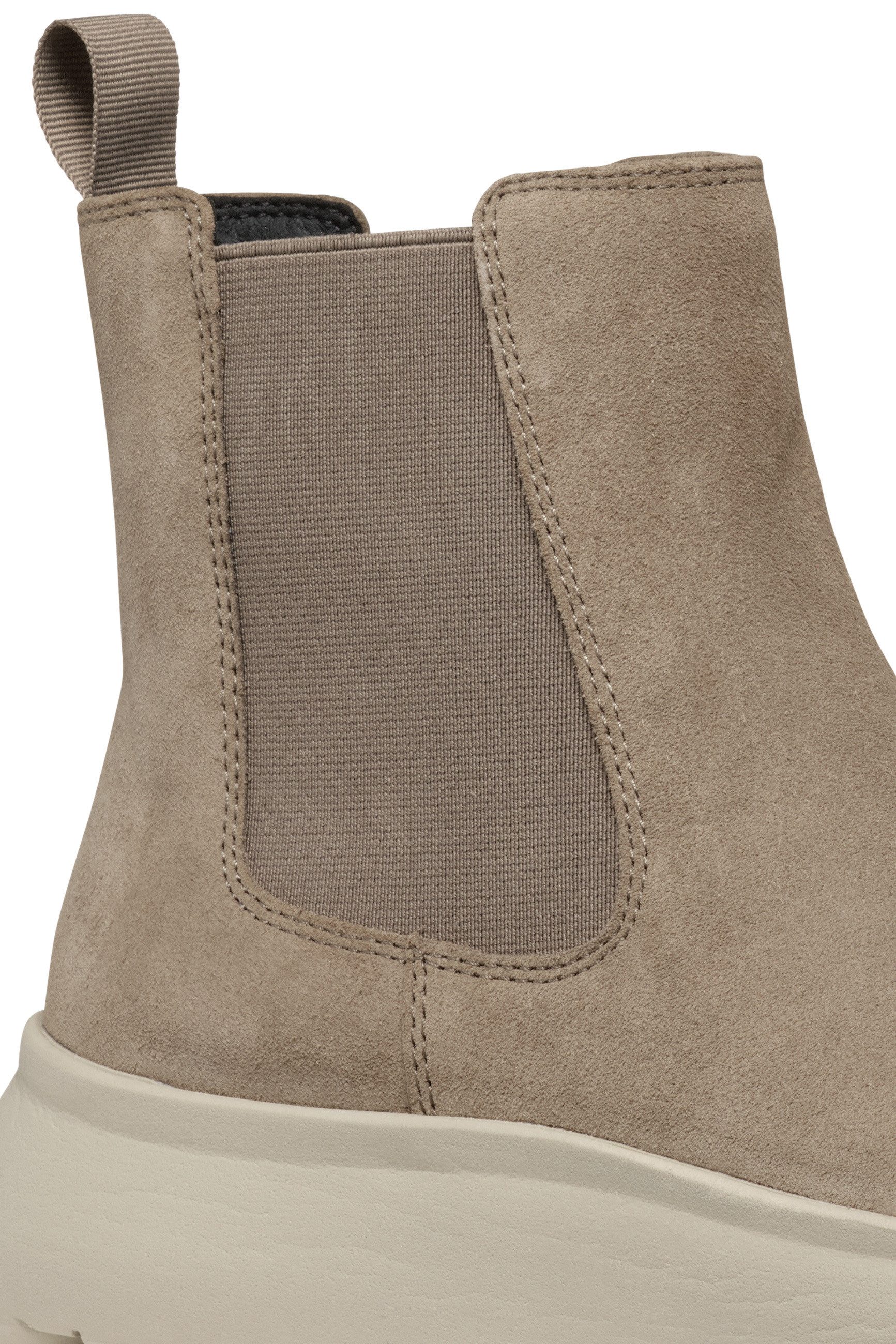 Geox Chelsea-boots D SPHERICA EC4.1 A Plateau boot, chunky boot, winterboot met duurzaamheidssymbool LWG