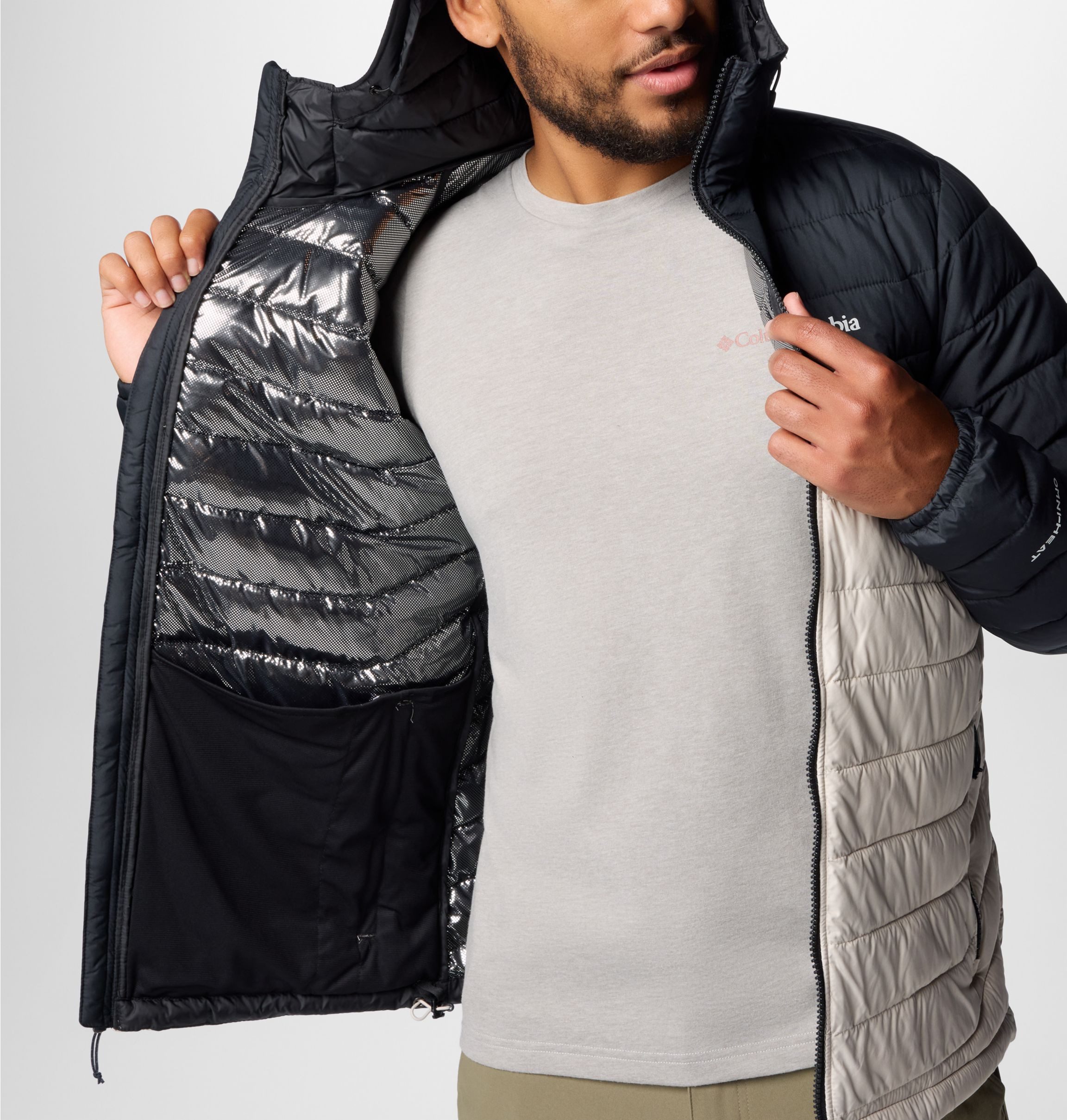 Columbia Gewatteerde jas POWDER LITE II HOODED JACKET (1 stuk)