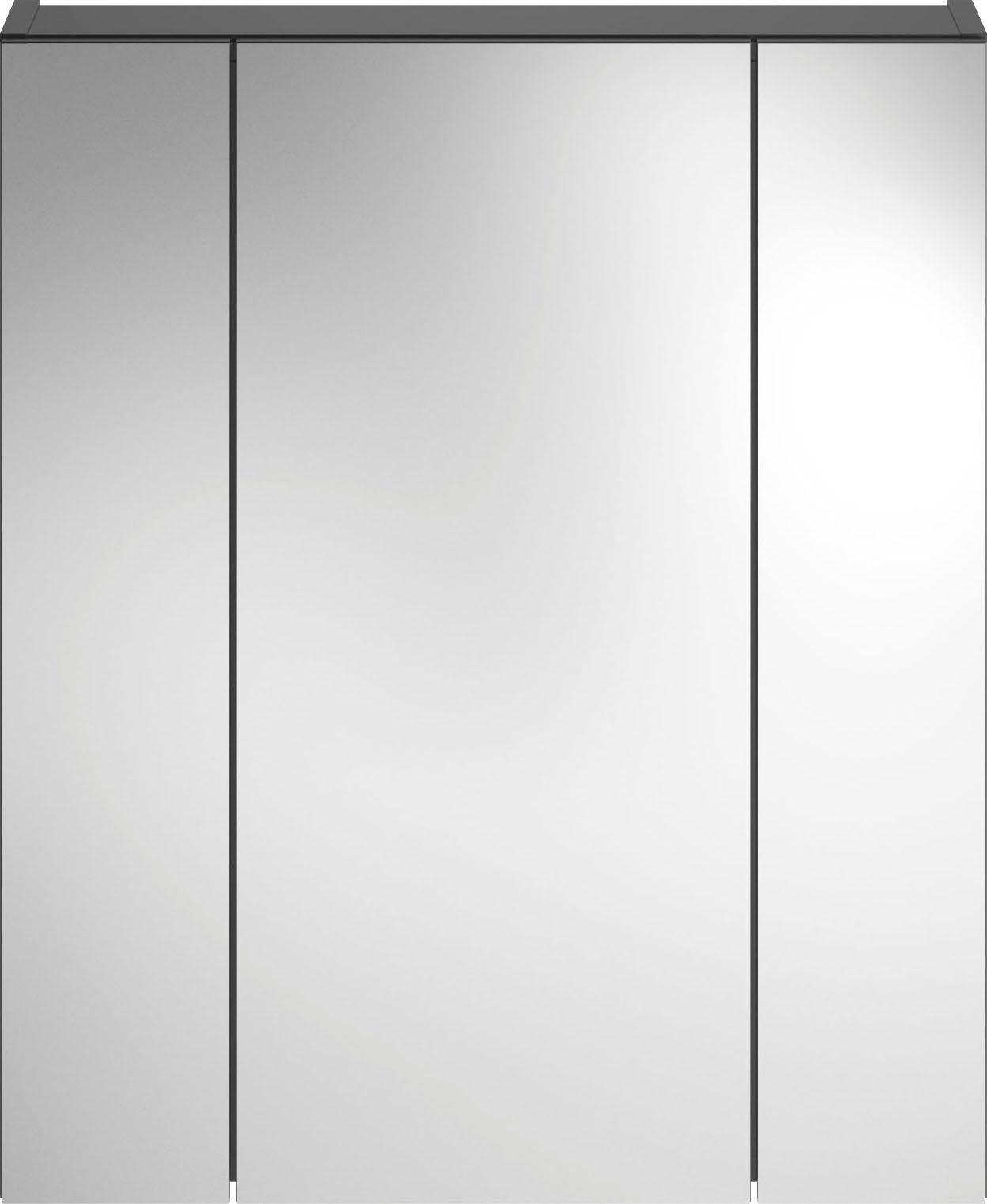 INOSIGN Badkamerserie Malmö, 4 delig, bestaande uit: Wastafelonderkast, spiegel, onderkast, hangkast (set, 4-delig)