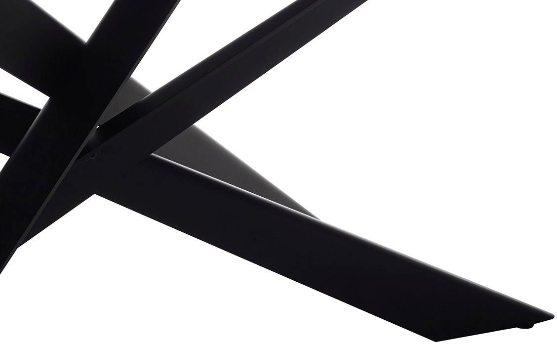 MCA furniture Eettafel TESERO uitschuifbare tafel 200-300 cm Keramiek, metaal, marmer-look, uittrekbaar, belastbaar tot 100 kg, 10-12 personen