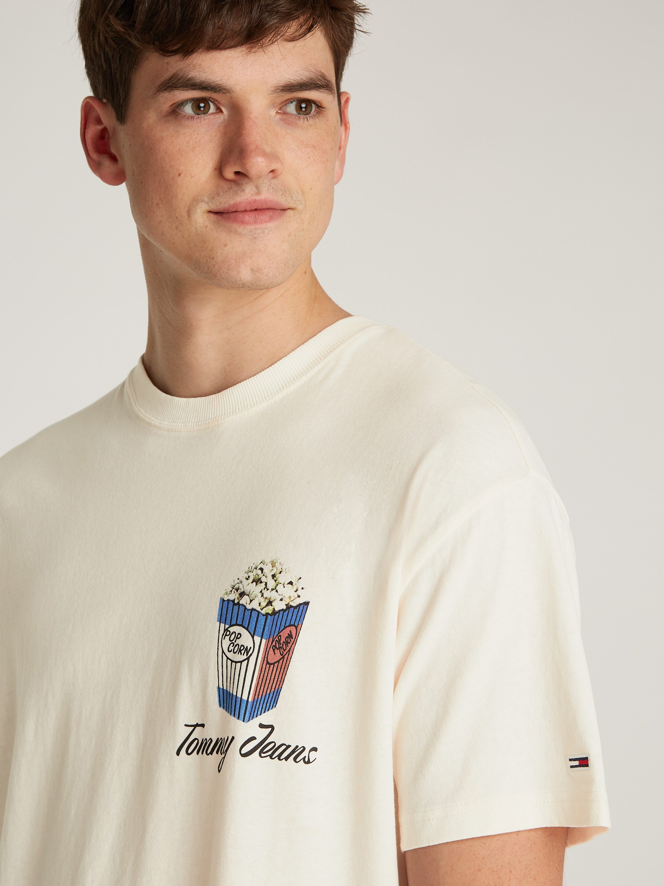 TOMMY JEANS T-shirt TJM RLX NOVELTY 2 GMD TEE