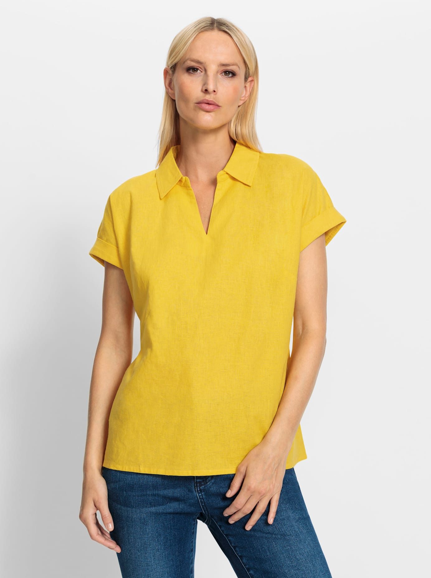 heine Blouse met korte mouwen
