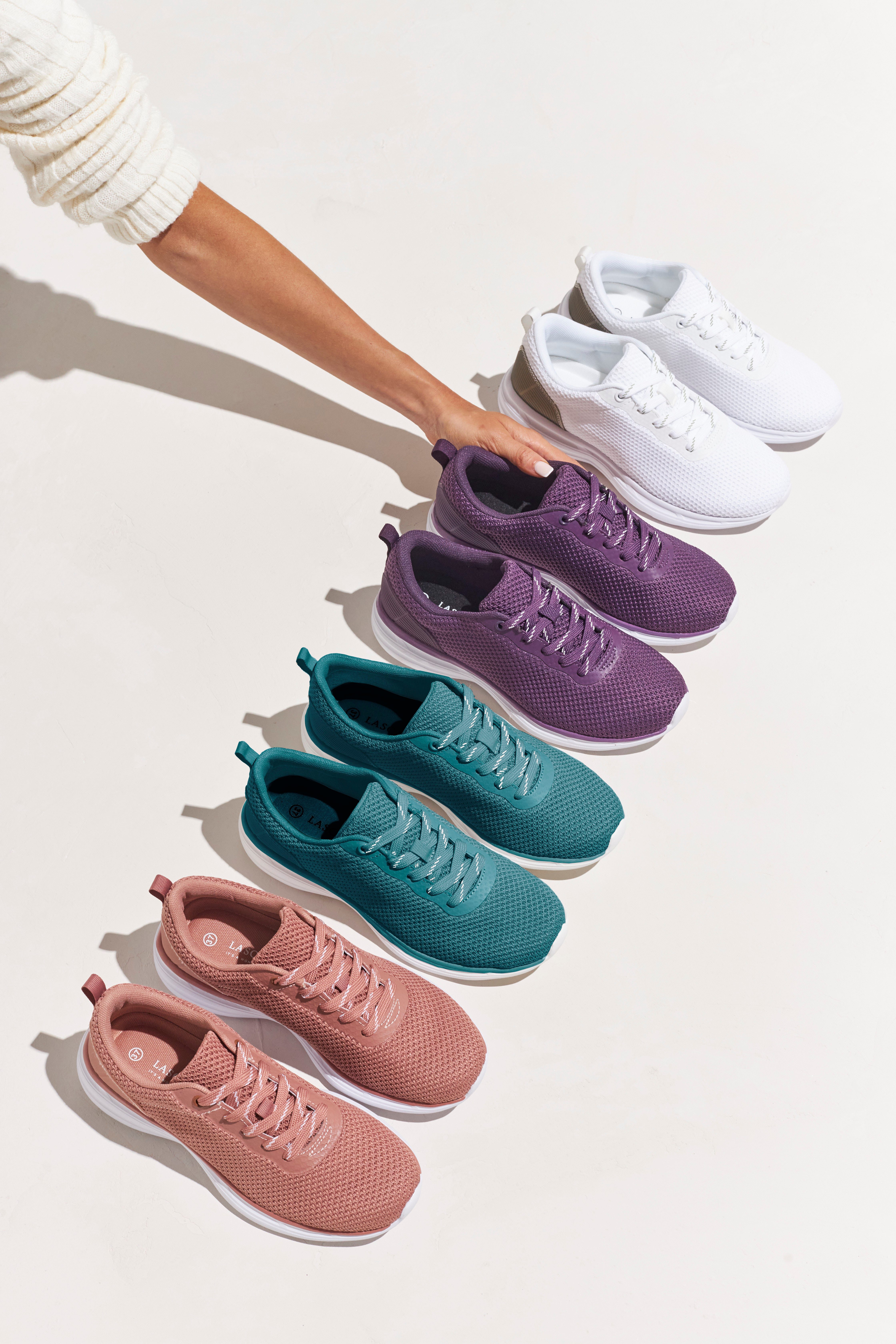 Lascana Sneakers Veterschoen, lage schoen, vrijetijdsschoen ultralicht VEGAN