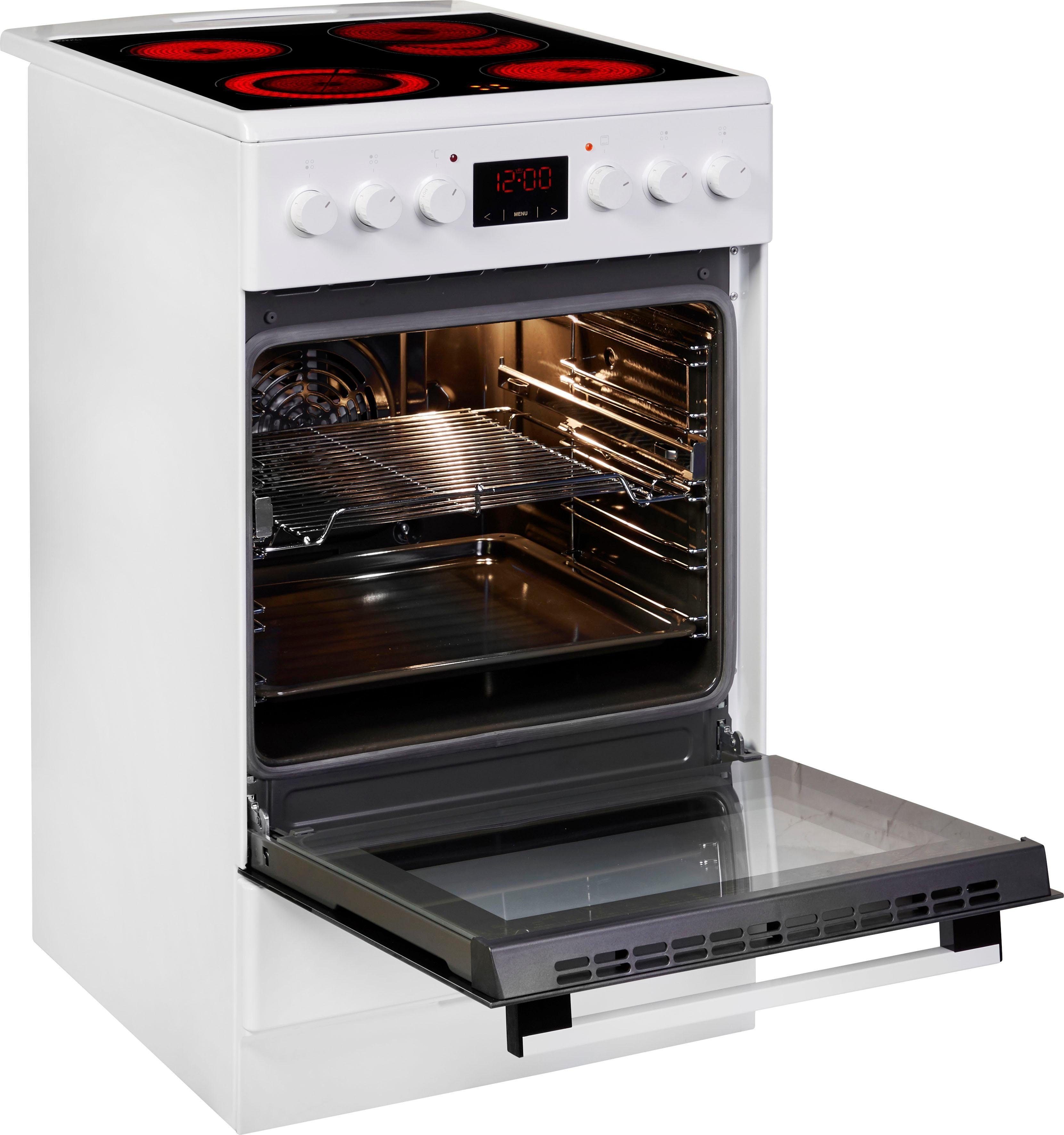 Amica Vrijstaand elektrisch fornuis SHC 903 001 W