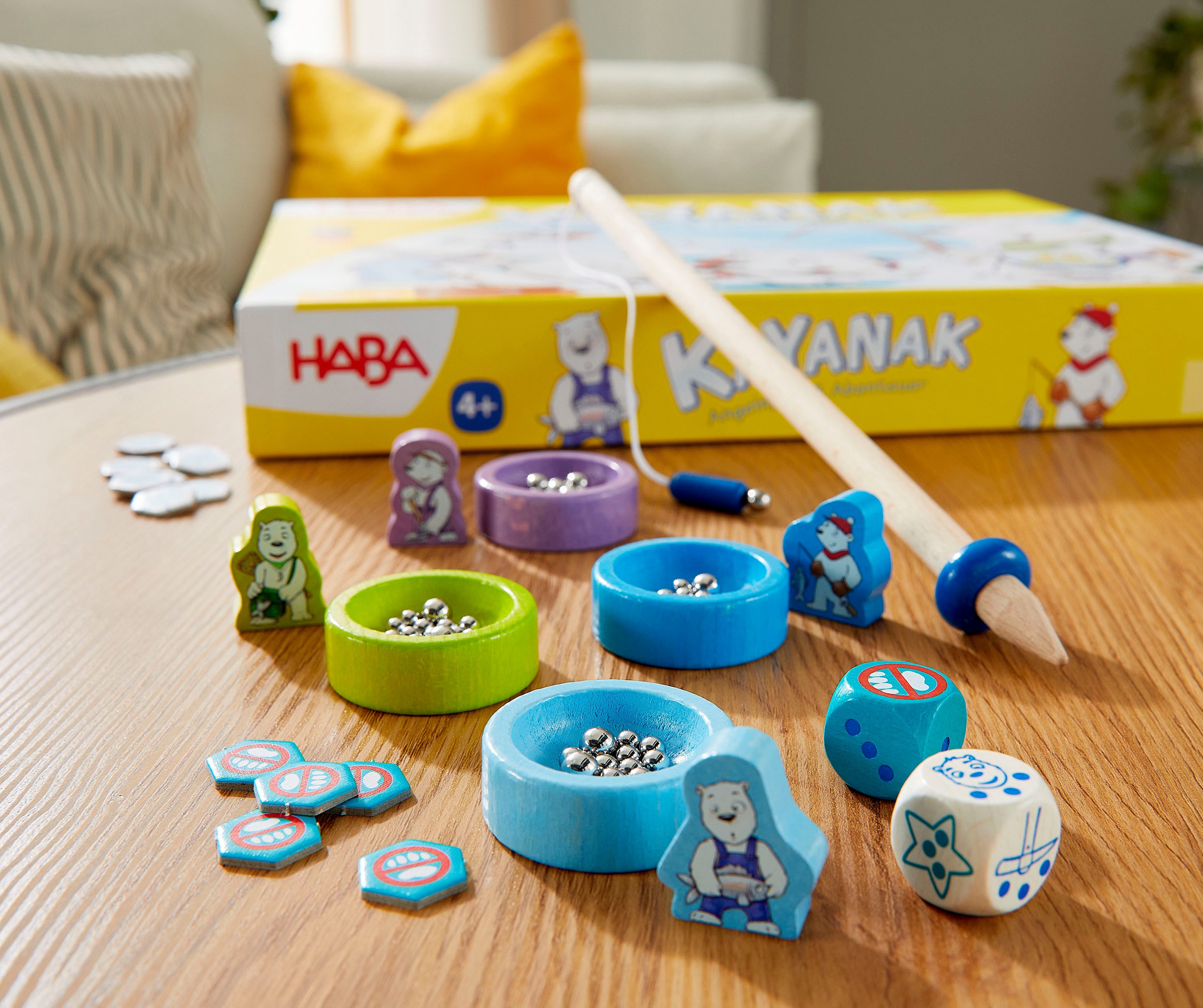 Haba Spel Kayanak - vissen, ijs en avontuur