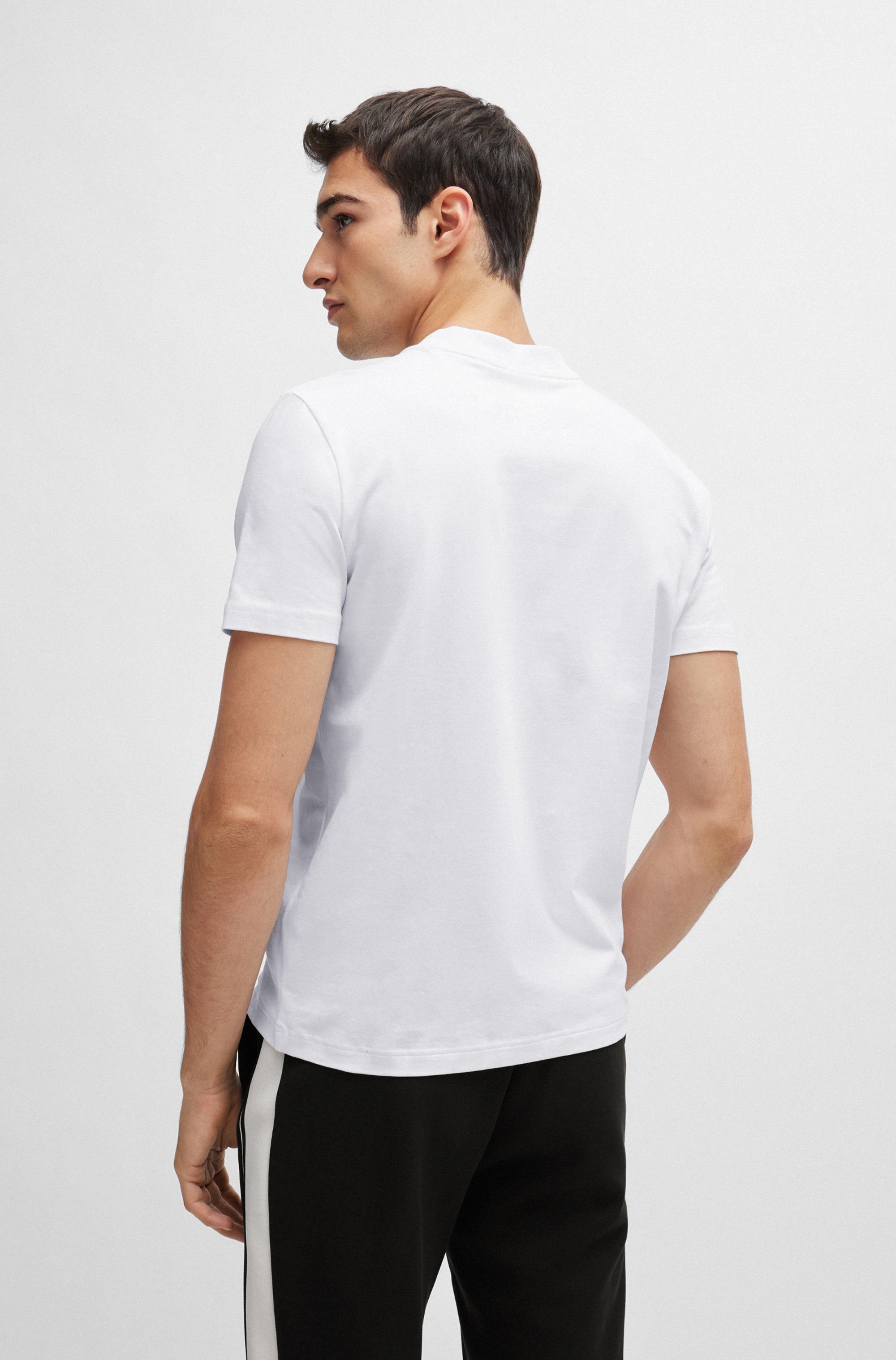 BOSS GREEN T-shirt Tee V met v-hals