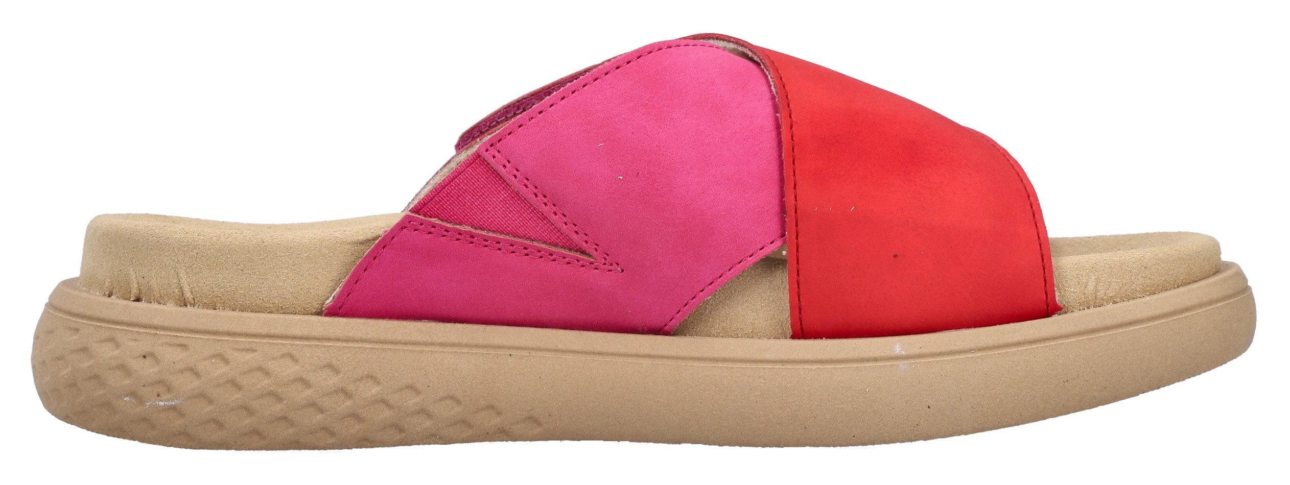Rieker Slippers Zomerschoen, strandschoen, huisschoen, slippers met comfortabel voetbed