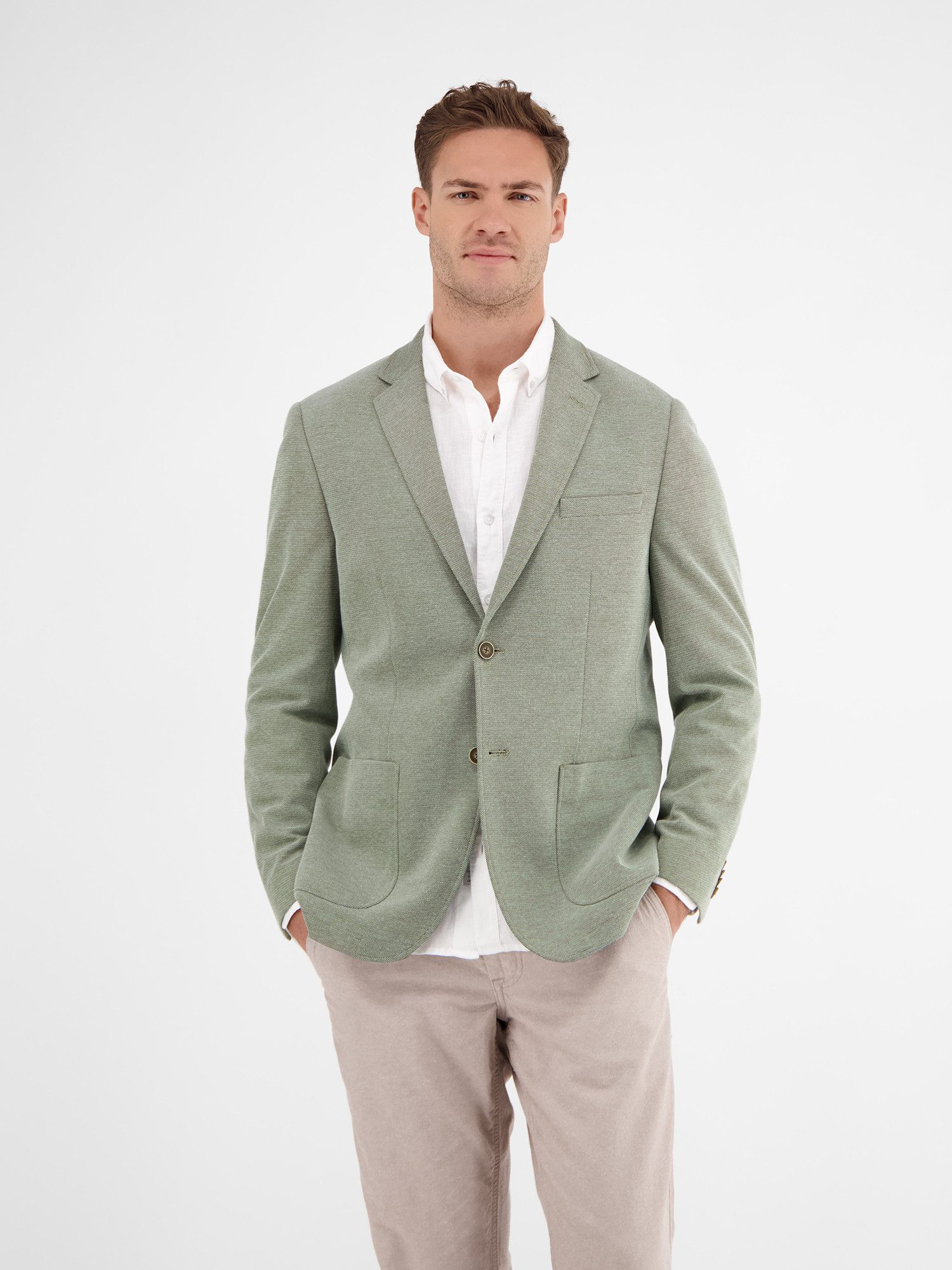 Lerros Jerseycolbert LERROS heren jersey blazer