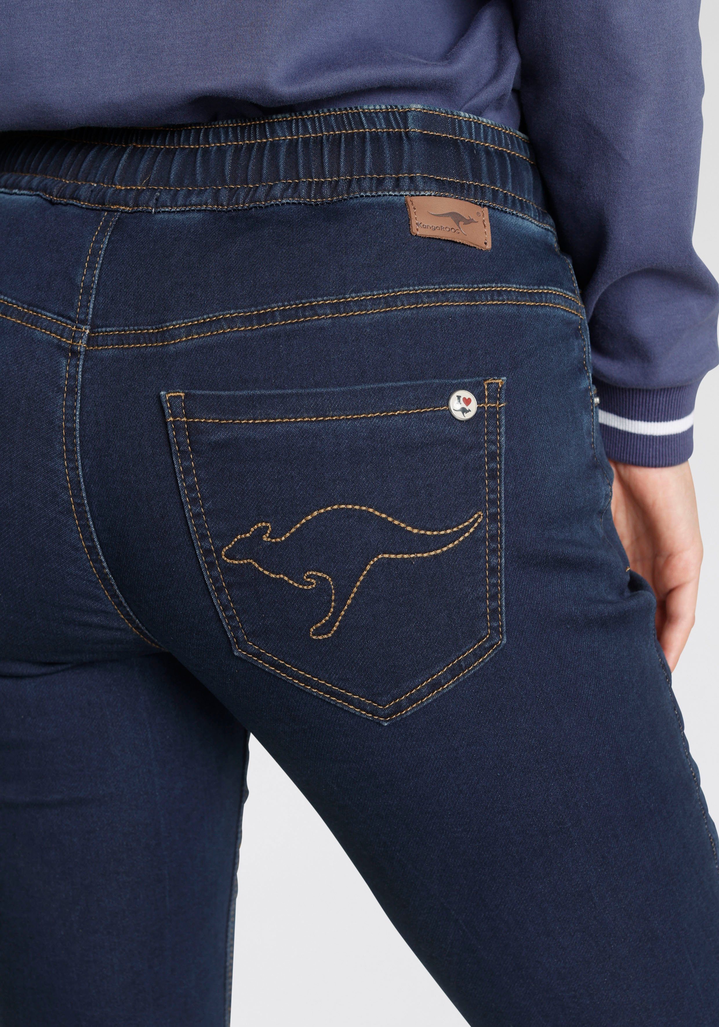 KangaROOS Jogpants ontspannen pasvorm, wijde beenvorm
