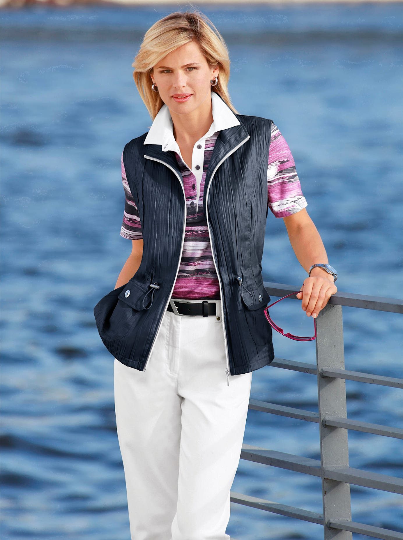 Casual Looks Lang gilet