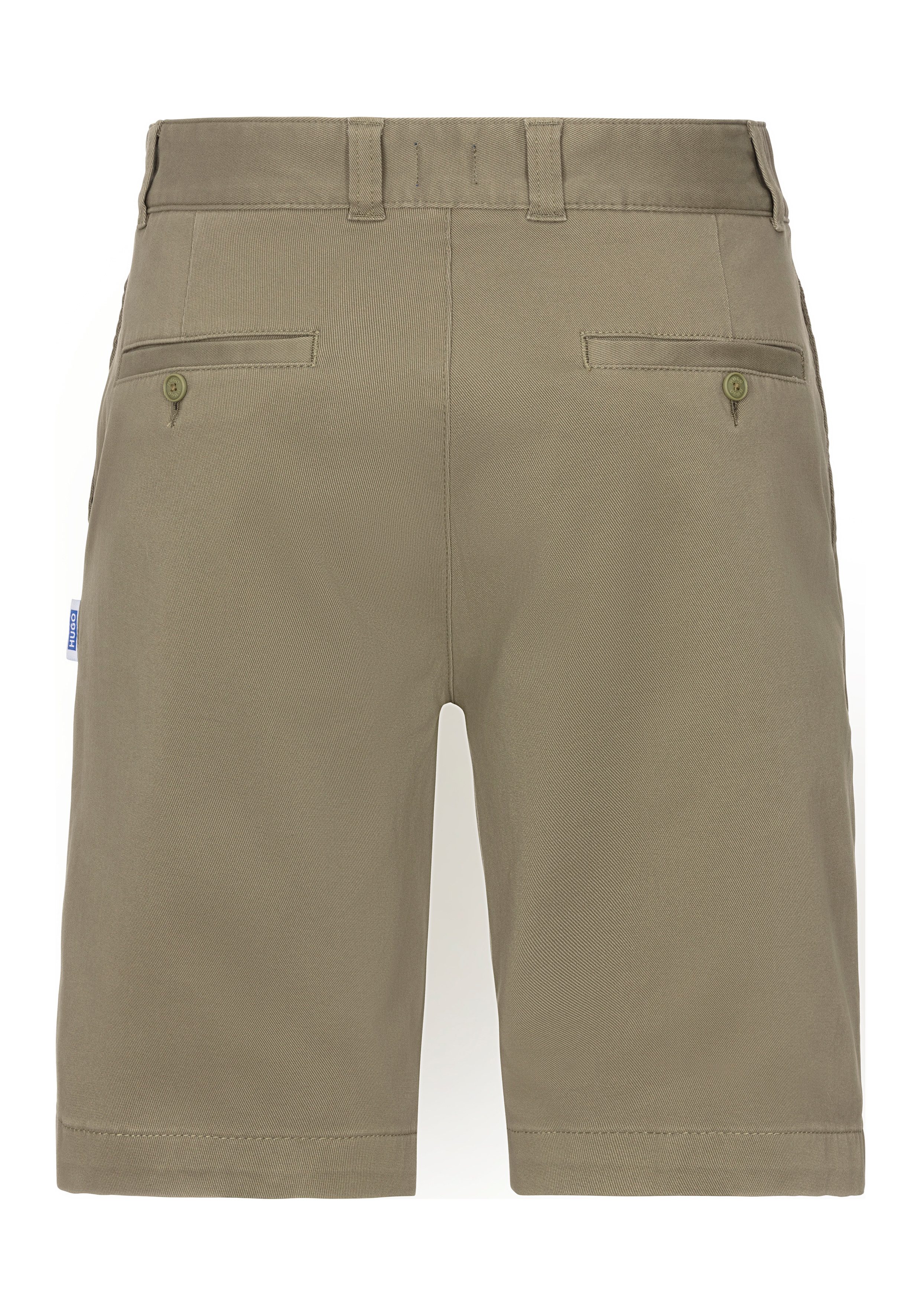 HUGO Blue Short Dante met vlaglabel
