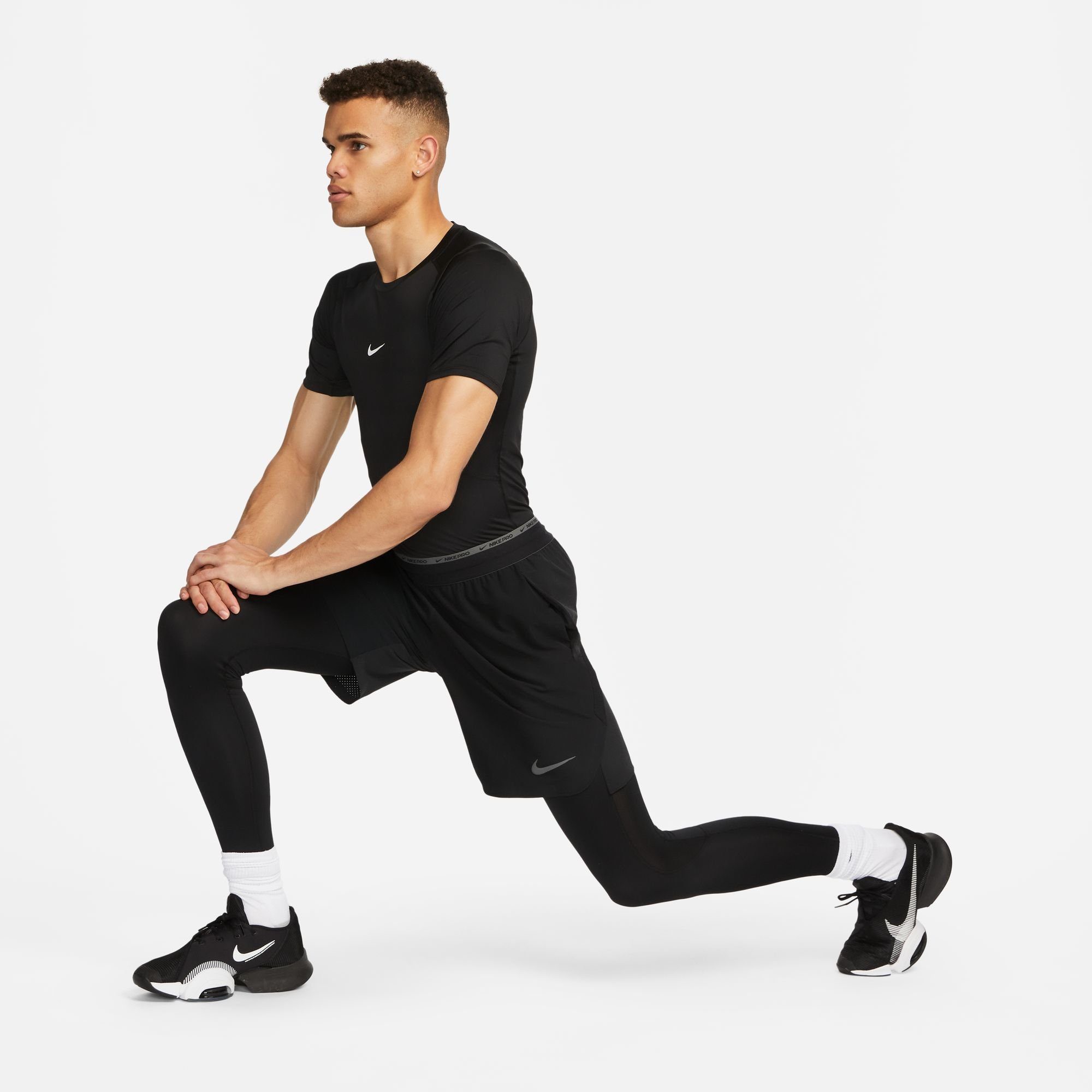 Nike Trainingsshirt PRO DRI-FIT MEN'S TIGHT SHORT-SLEEVE TOP