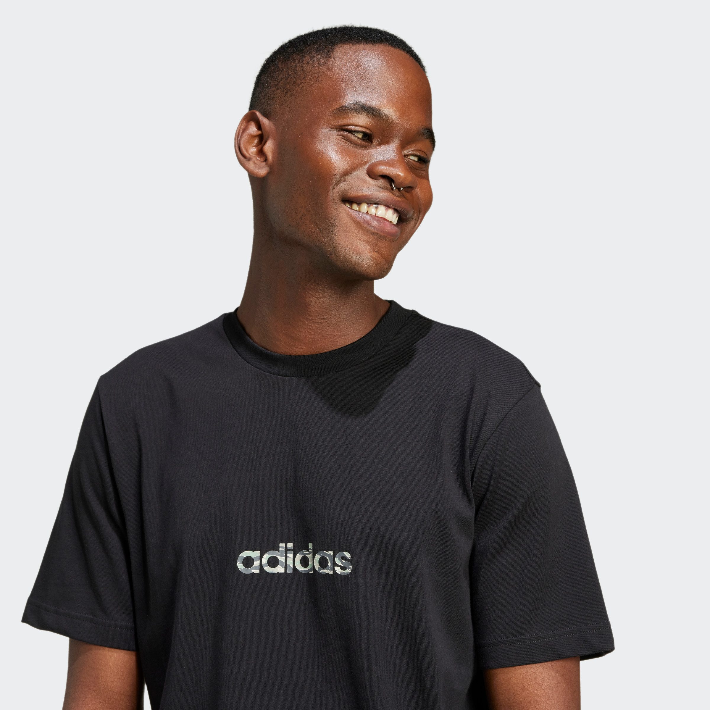adidas Sportswear T-shirt M C CAMO LIN T