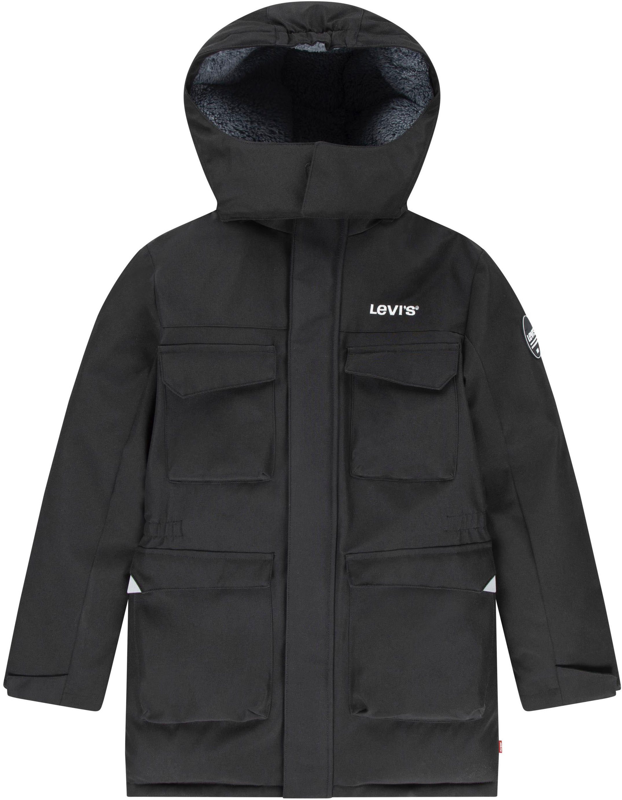 Levi's Kidswear Parka met reflecterende details