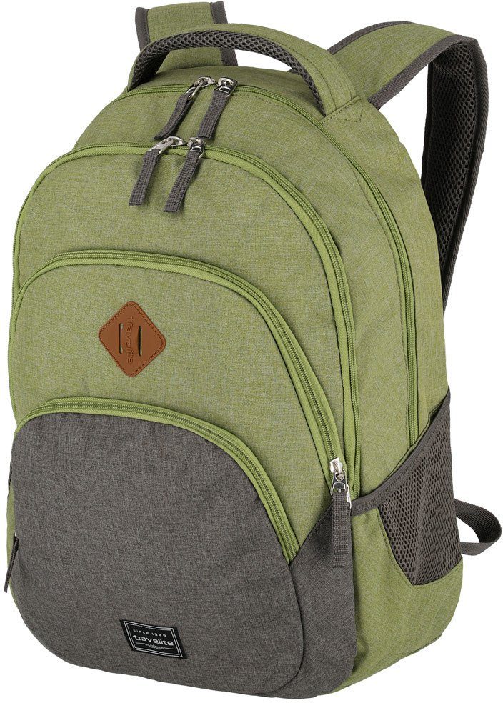 travelite Laptoprugzak BASICS Melange Vrijetijds rugzak, werk rugzak, school rugzak, reis rugzak