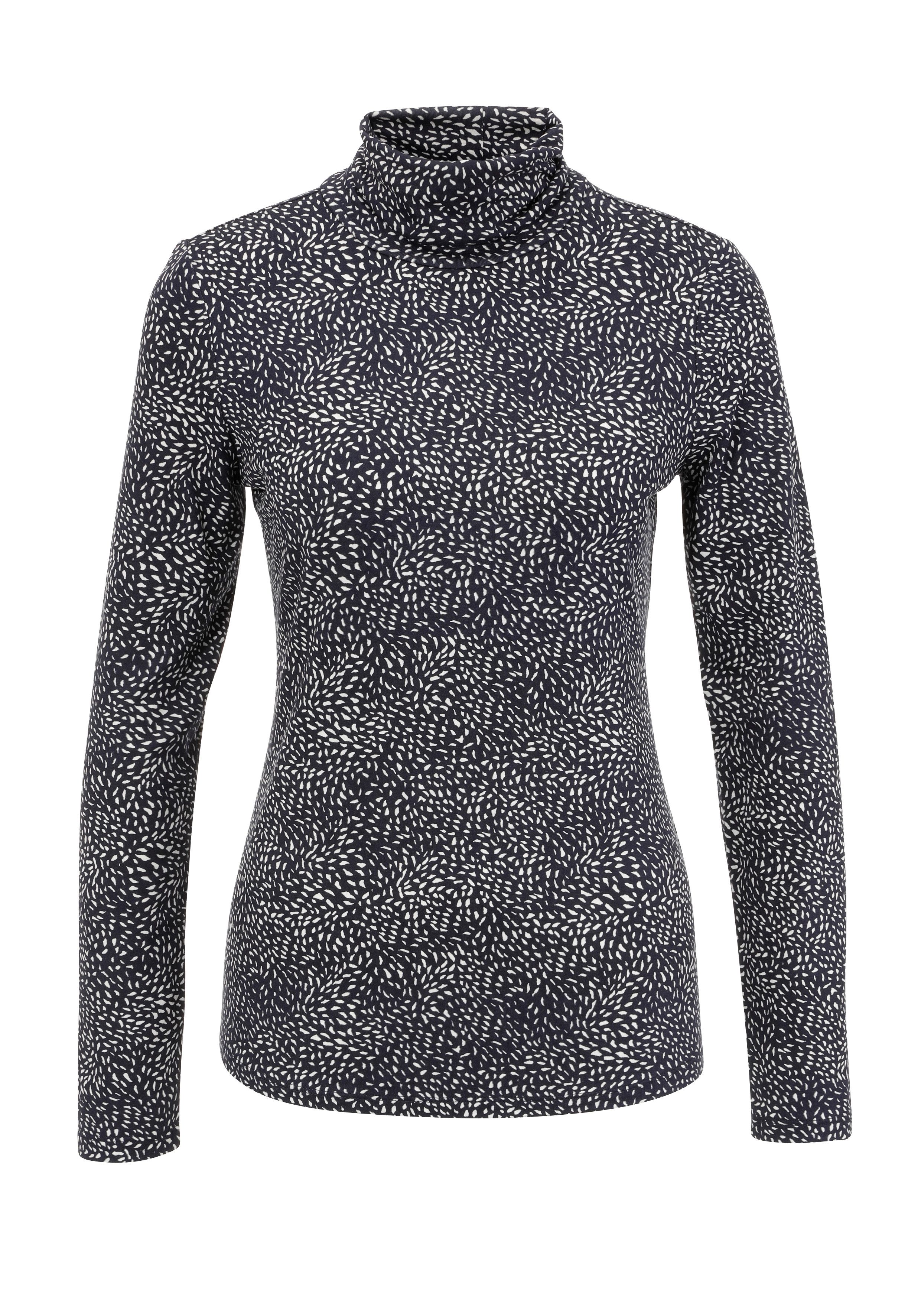 Aniston CASUAL Colshirt met animal-print of grafische druk