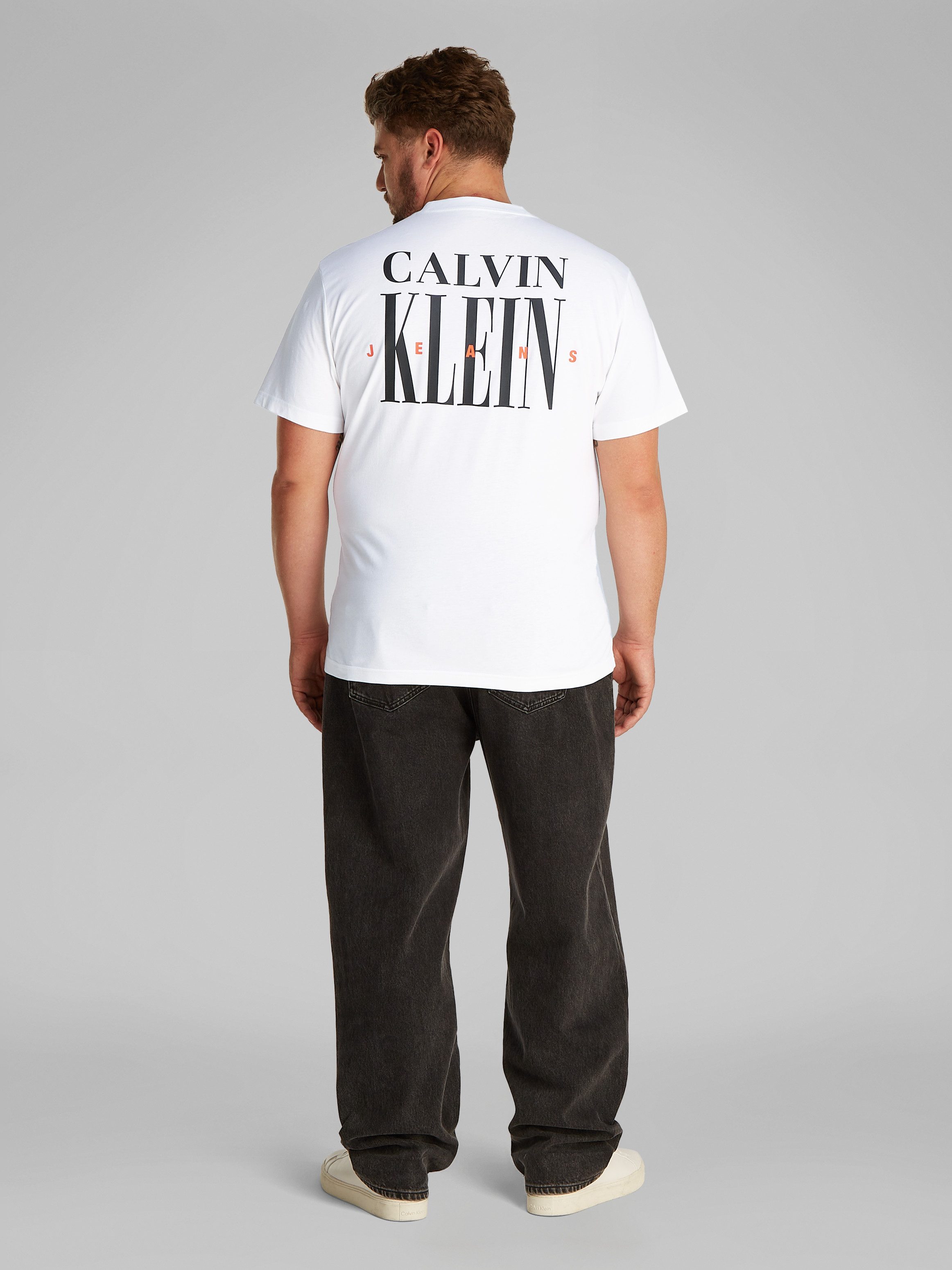 Calvin Klein Jeans Plus T-shirt PLUS SERIF FONT GRAPHIC TEE