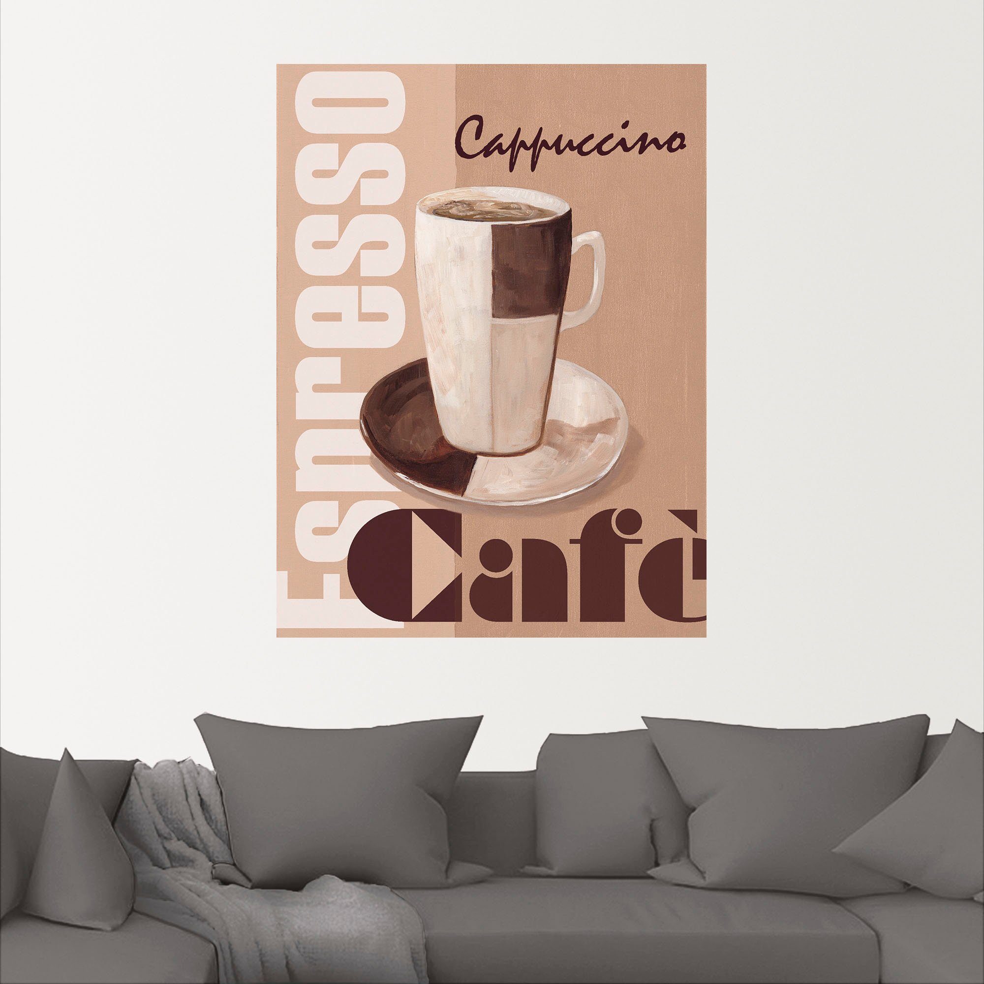 Artland Wandfolie Cappuccino - Café