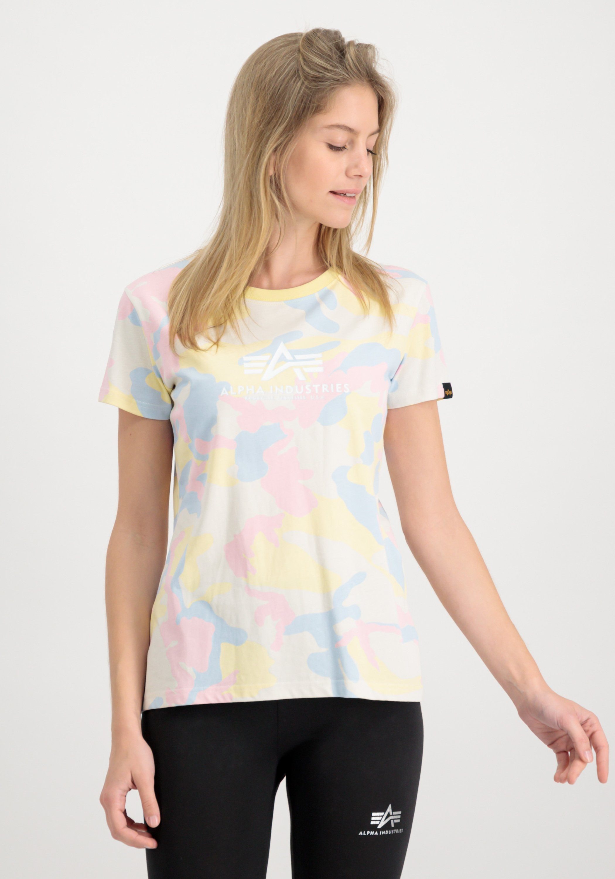 Alpha Industries T-shirt ALPHA INDUSTRIES Women - T-Shirts New Camo Basic T Wmn
