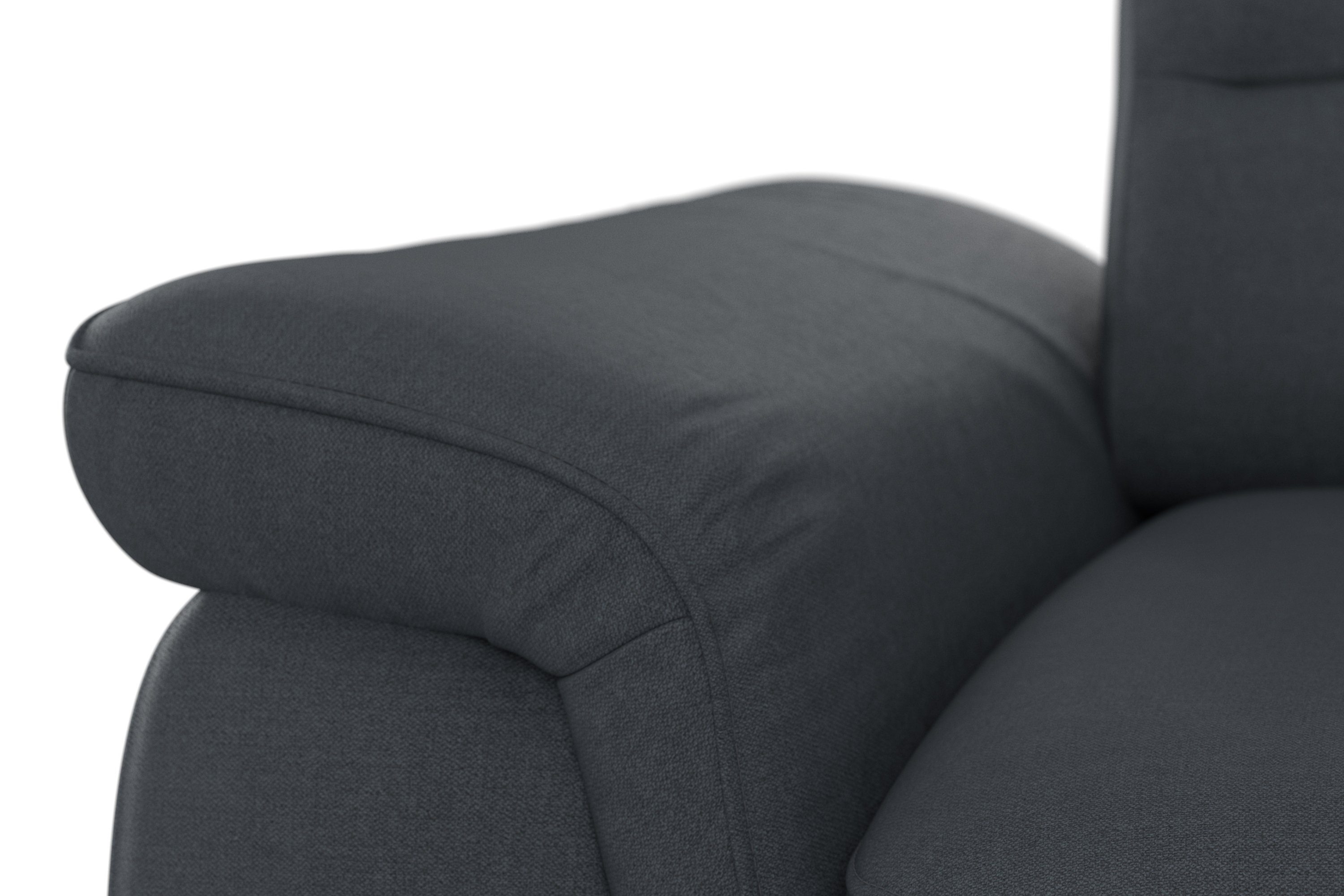 sit&more Hoekbank Sinatra L-vorm met récamier, optioneel met verstelbare hoofdsteun en armleuning
