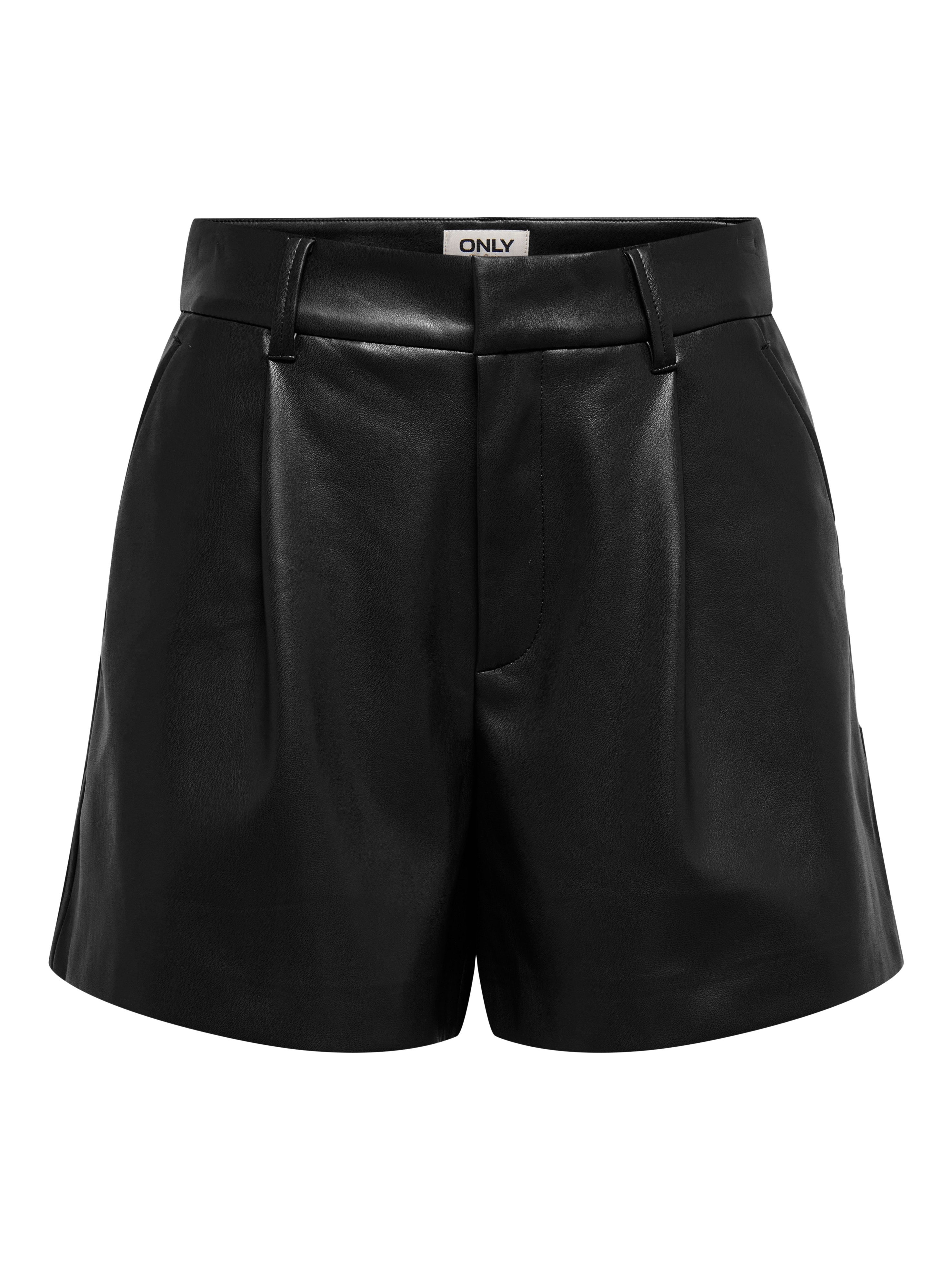 Only Short ONLSMOOTH HW FAUX LEA SHORTS CC PNT