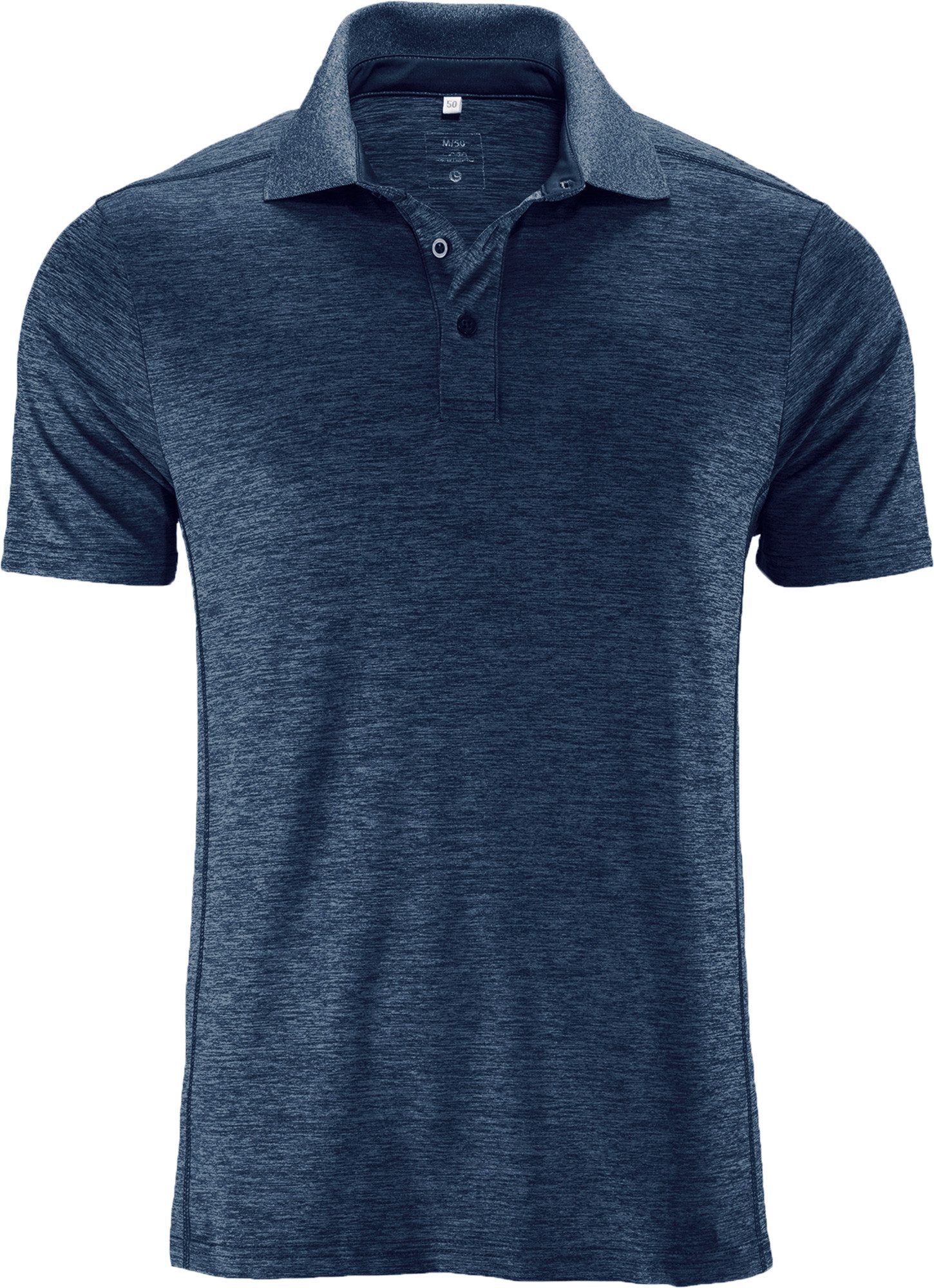 LPO Poloshirt HEDLEY II NEW MEN heren t-shirts maat M (50) blauw