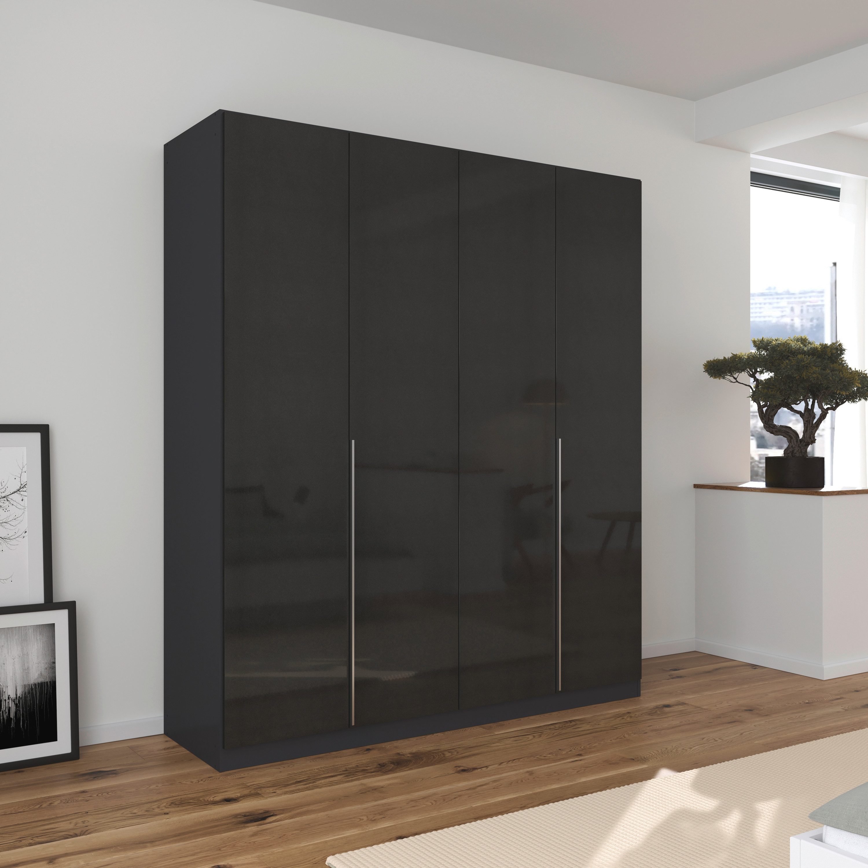 rauch Draaideurkast Kledingkast garderobe AGORDO TOPSELLER slaapkamer doordachte binnenuitrusting, in 7 breedtes en 2 hoogtes made in germany
