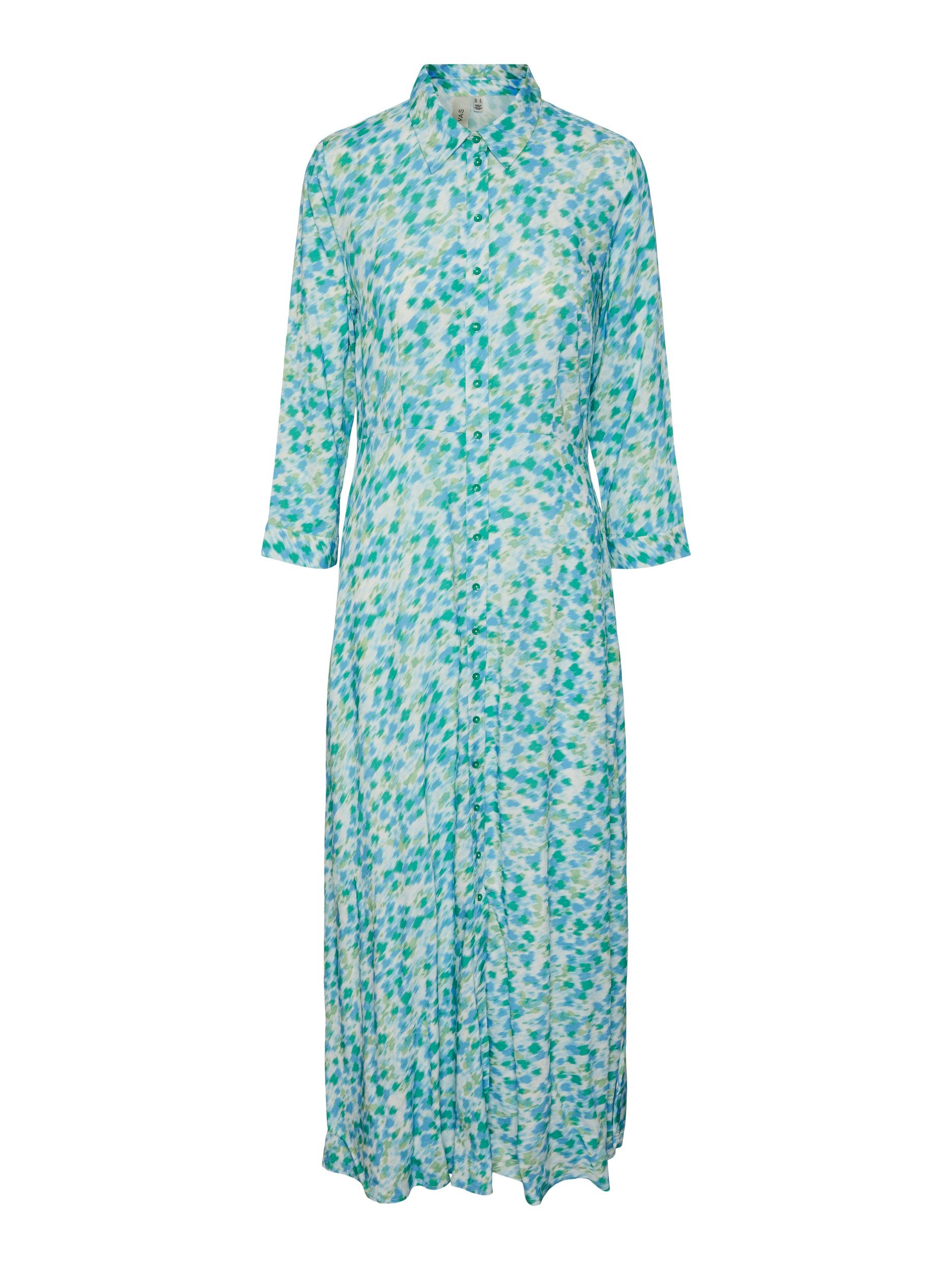 Y.A.S Jurk met overhemdkraag YASSAVANNA LONG SHIRT DRESS