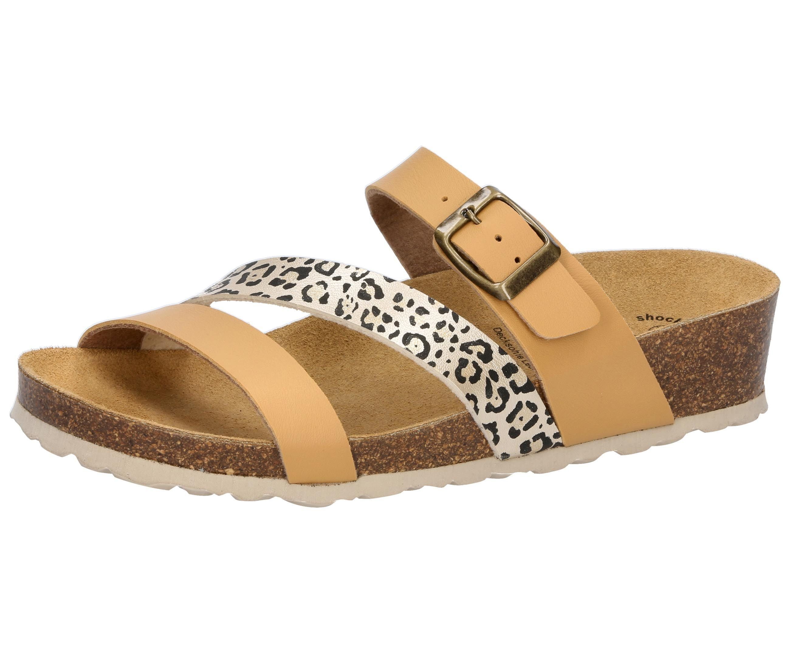 Lico Pantoffels Slippers Natural Glitter