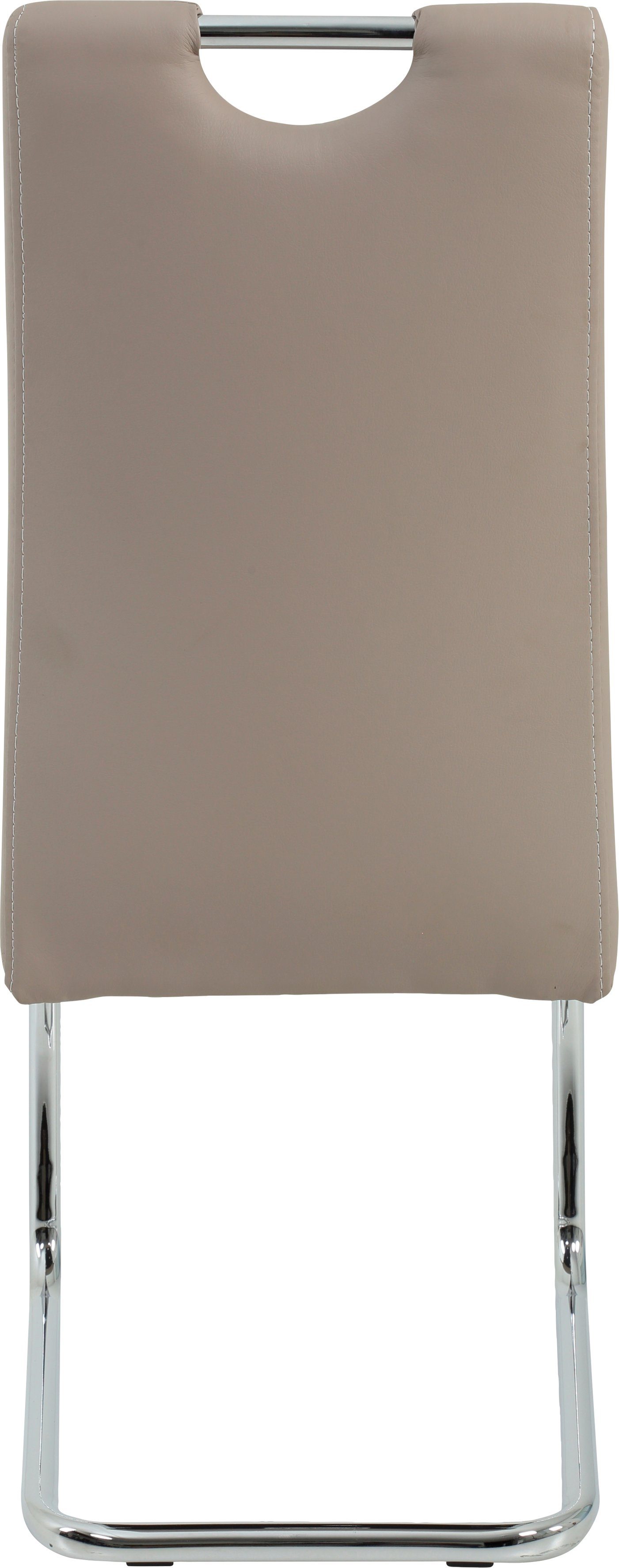 HELA Vrijdragende stoel Flora, eetkamerstoelen 1, 2 of 4 stuks, vrijdragende stoel